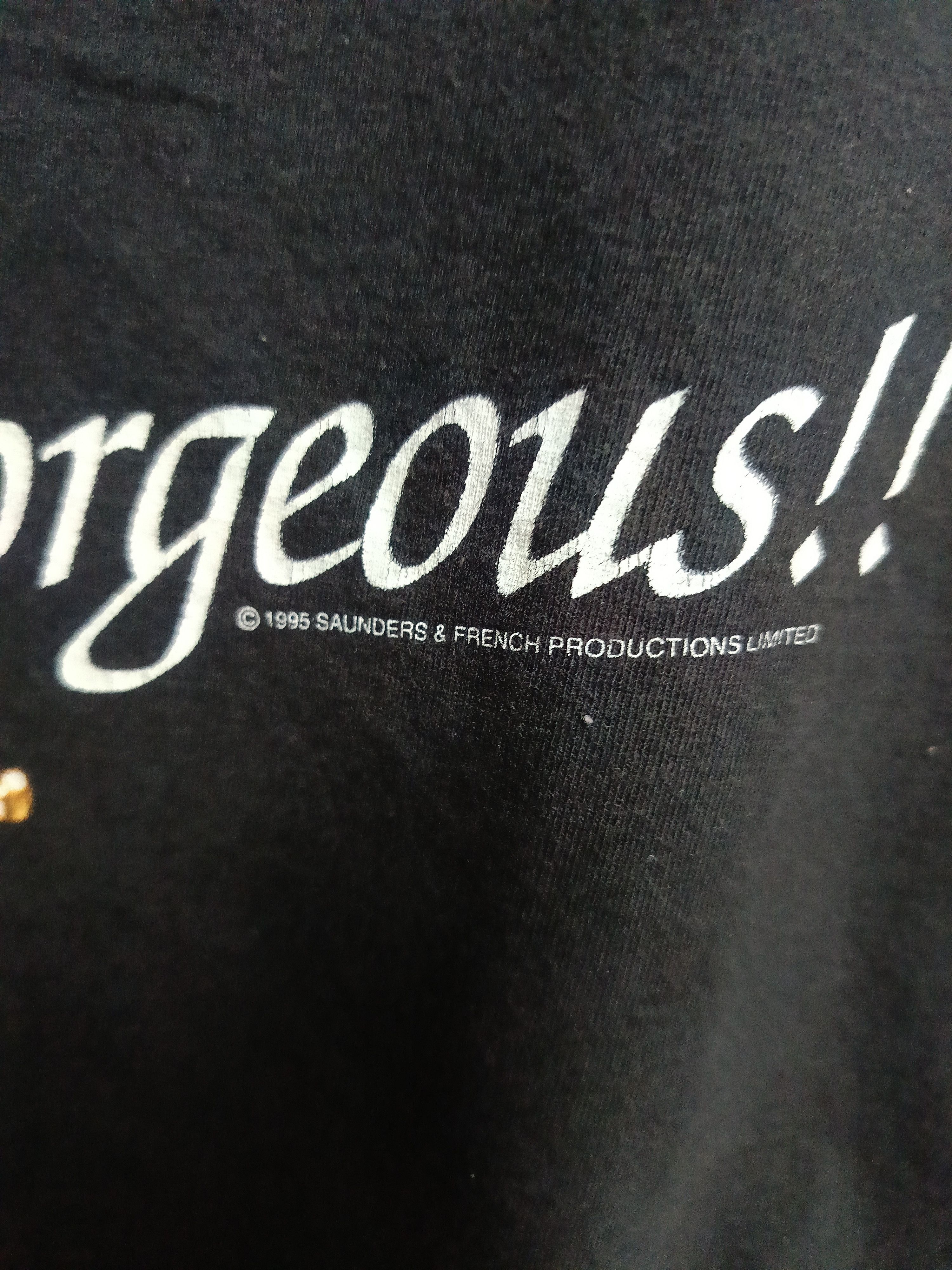 Vintage Vtg 90s Absolutely Fabulous movie film shirt Size US M / EU 48-50 / 2 - 4 Thumbnail