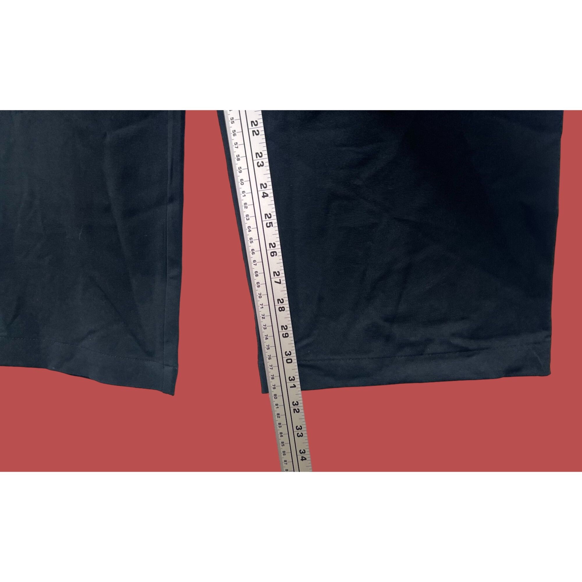 Other Wild Fable - Women's Wide Leg Trouser Pants - Black - 12 Size 34" / US 12 / IT 48 - 9 Thumbnail
