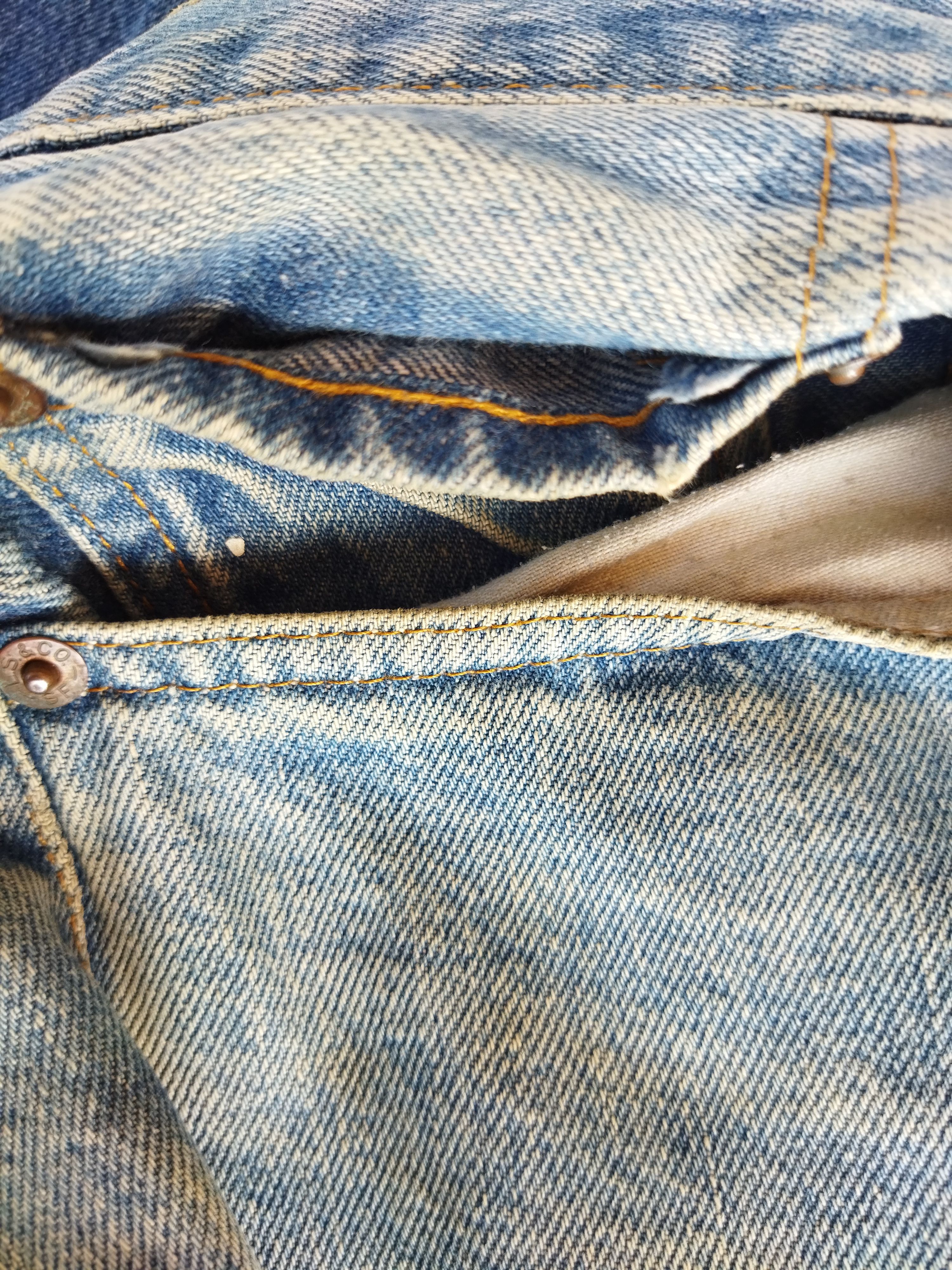 Levi's Vintage 70s Levis 501 66 Late Selvedged Jeans Size US 31 - 6 Thumbnail