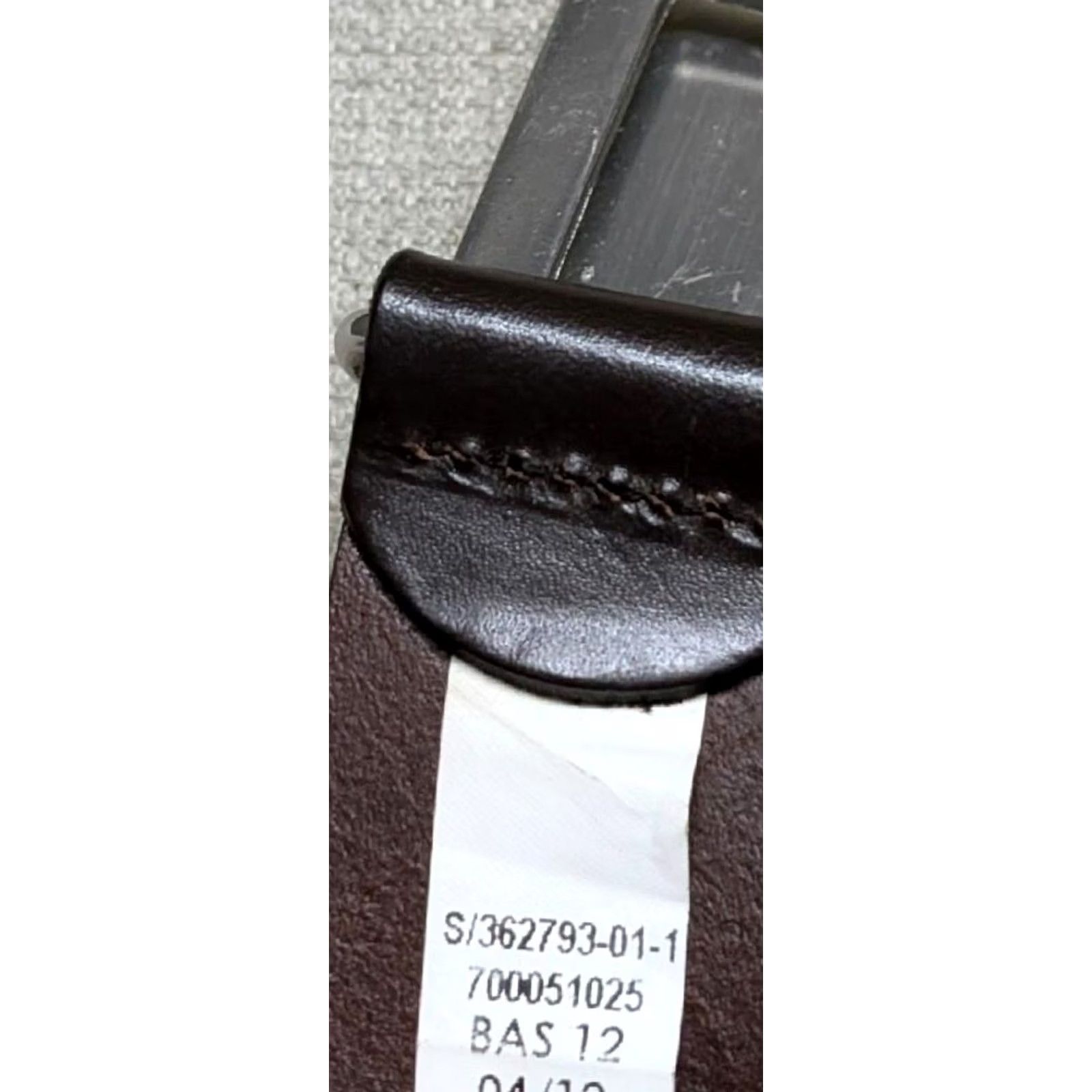Banana Republic Banana Republic dress belt 40 brown chrome buckle cowhide leather Dress Belt Mens 40 Brown Size 40 - 6 Thumbnail