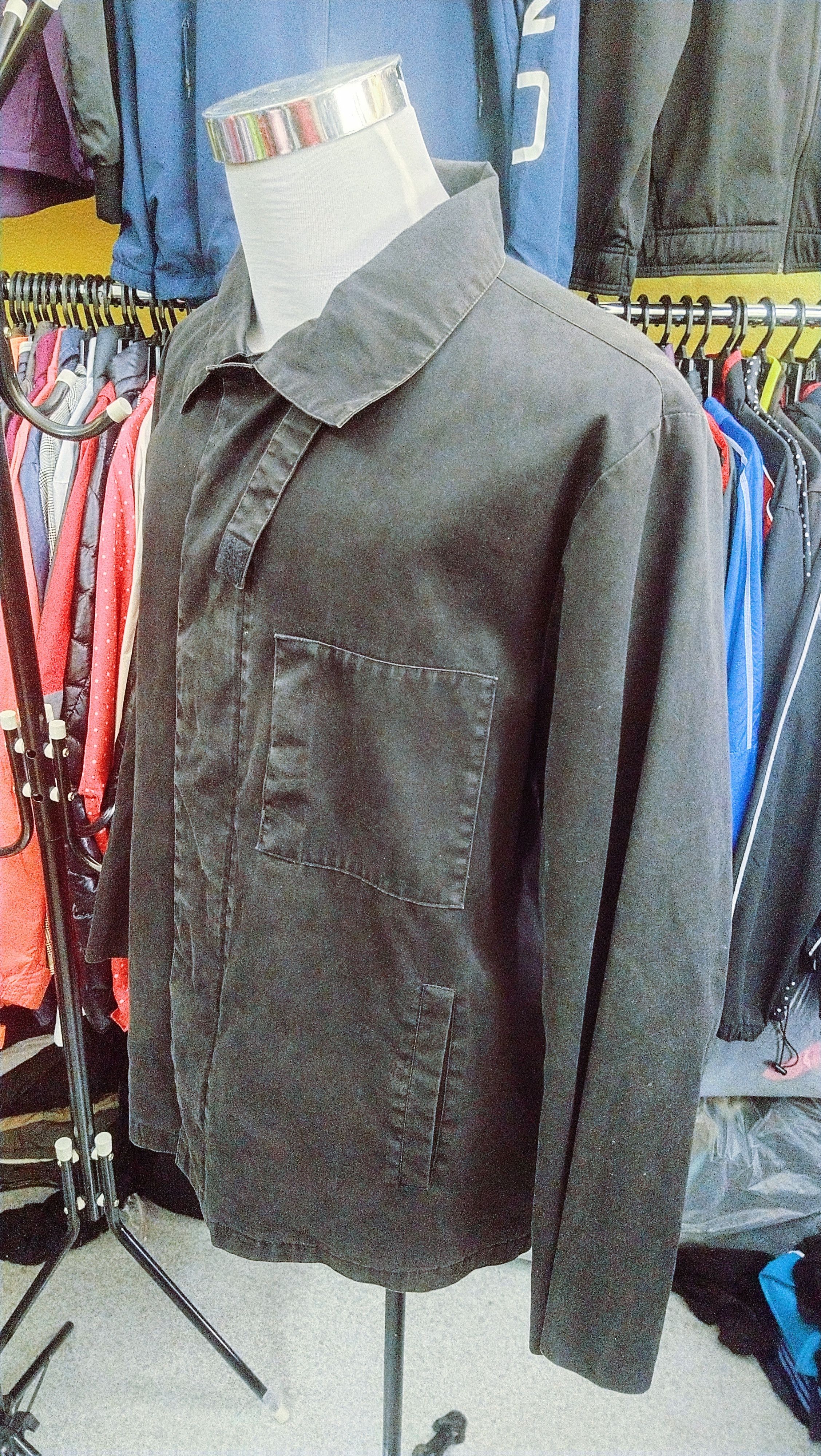 Calvin Klein × Designer × Vintage 🔥 Rare Calvin Klein Casual Zip Up Coat Jacket Size US L / EU 52-54 / 3 - 3 Thumbnail