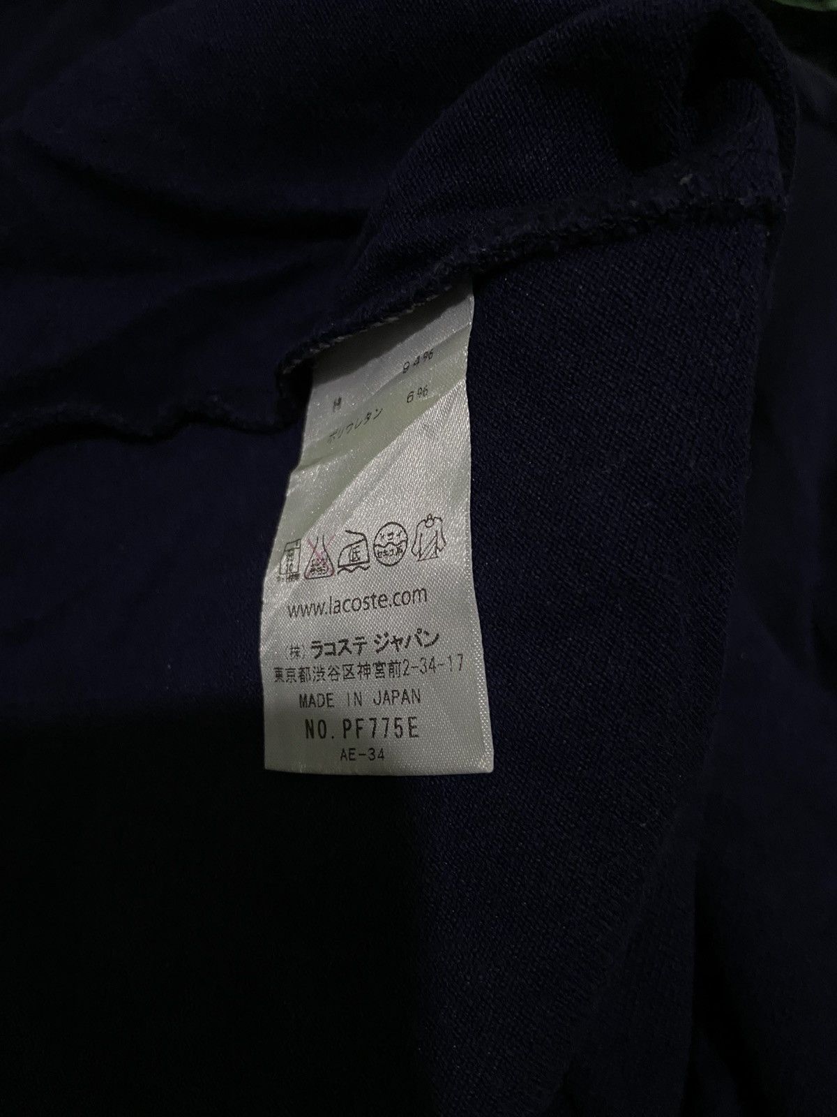Lacoste Vintage Lacoste Navy Polo Tee Made In Japan Size US S / EU 44-46 / 1 - 6 Thumbnail