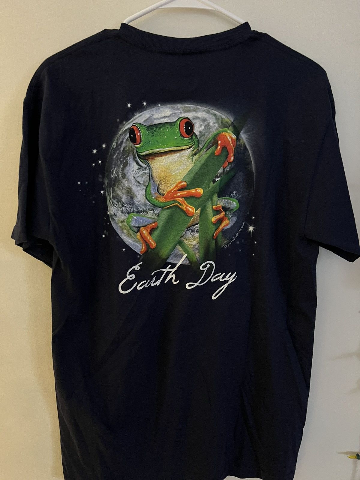 Vintage Crazy Vintage 90s Subaru Earth Day Frog Double Sided Tee Size US M / EU 48-50 / 2 - 1 Thumbnail