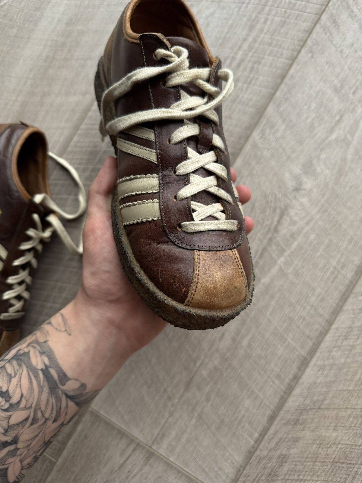 Other Zeha Berlin Leather Sneakers Brown Vintage Retro Size EU 41 Size US 8 / EU 41 - 6 Thumbnail