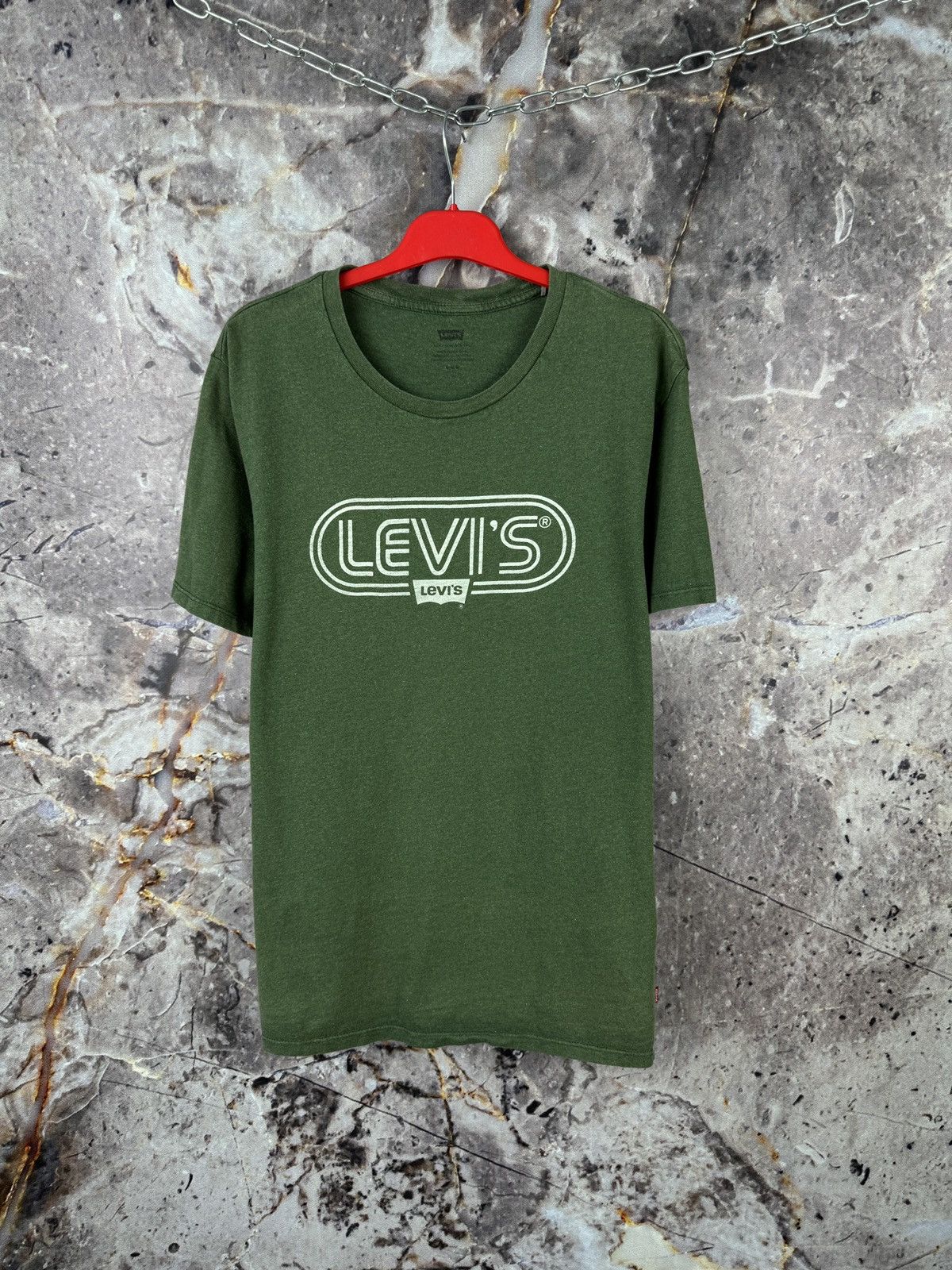 Levi's Men’s Levi’s T-Shirt Green Streetwear Size M Size US M / EU 48-50 / 2 - 1 Thumbnail
