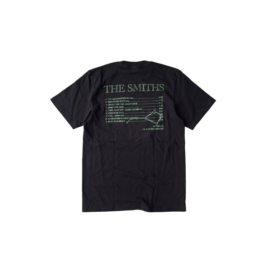 Band Tees THE SMITHS - TRACKLIST WHITE Band tshirt tee Size US L / EU 52-54 / 3 - 4 Thumbnail