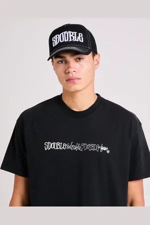 S/DOUBLE S-Double Mid Block Curved Peak Trucker Hat Size ONE SIZE - 3 Thumbnail