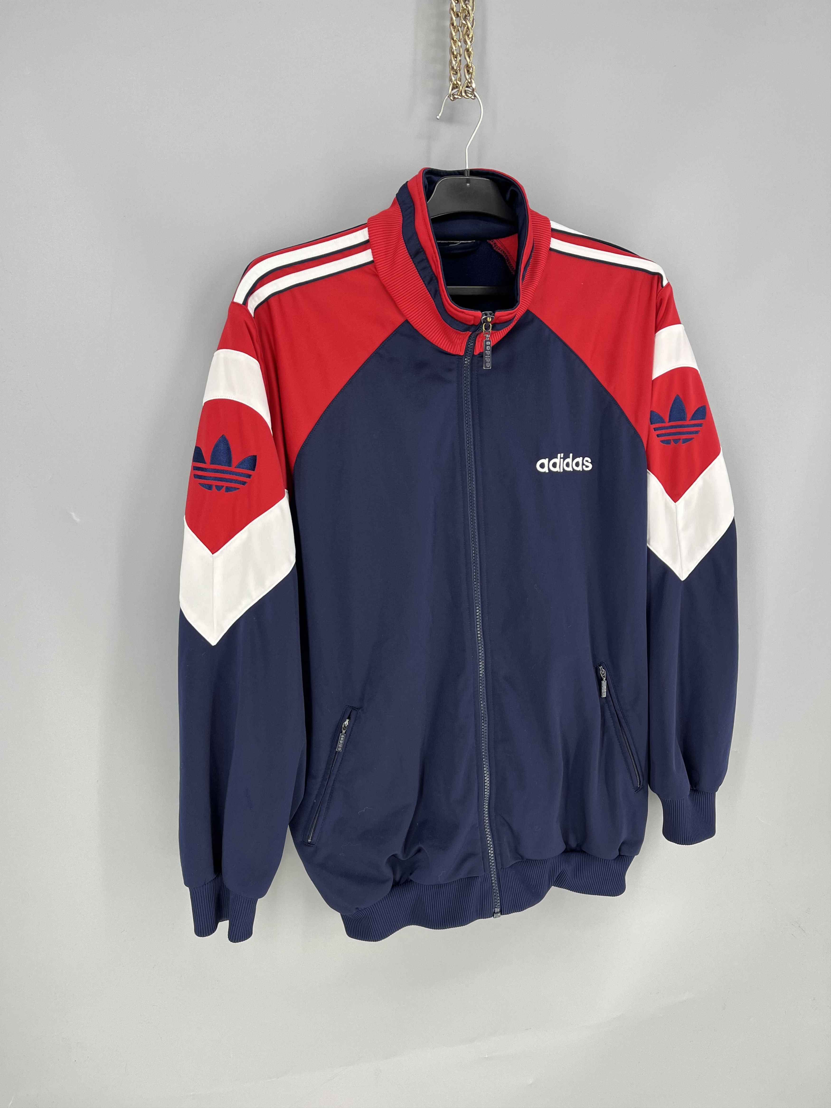 Vintage 90’s adidas RETRO Y2K BIG logo TRACK JACKET Size US M / EU 48-50 / 2 - 2 Thumbnail