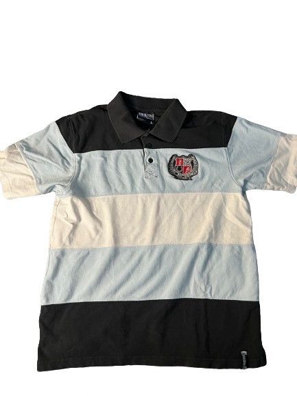 Southpole × Vintage Y2K Rare South Pole Striped Button Up Collard Shirt Size US L / EU 52-54 / 3 - 1 Thumbnail