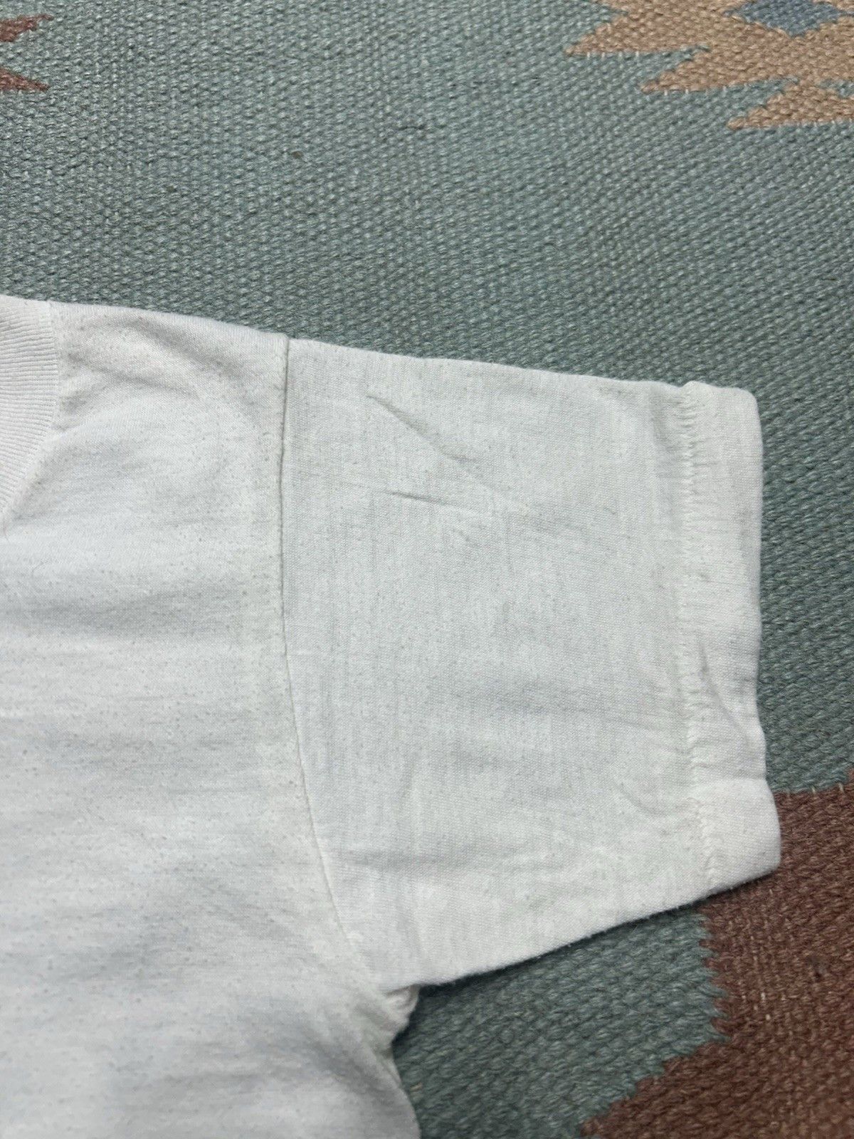 Vintage Vtg 60s blank white t shirt fruit of loom kids 10 baby tee Size XXS / US 00 / IT 34 - 3 Thumbnail