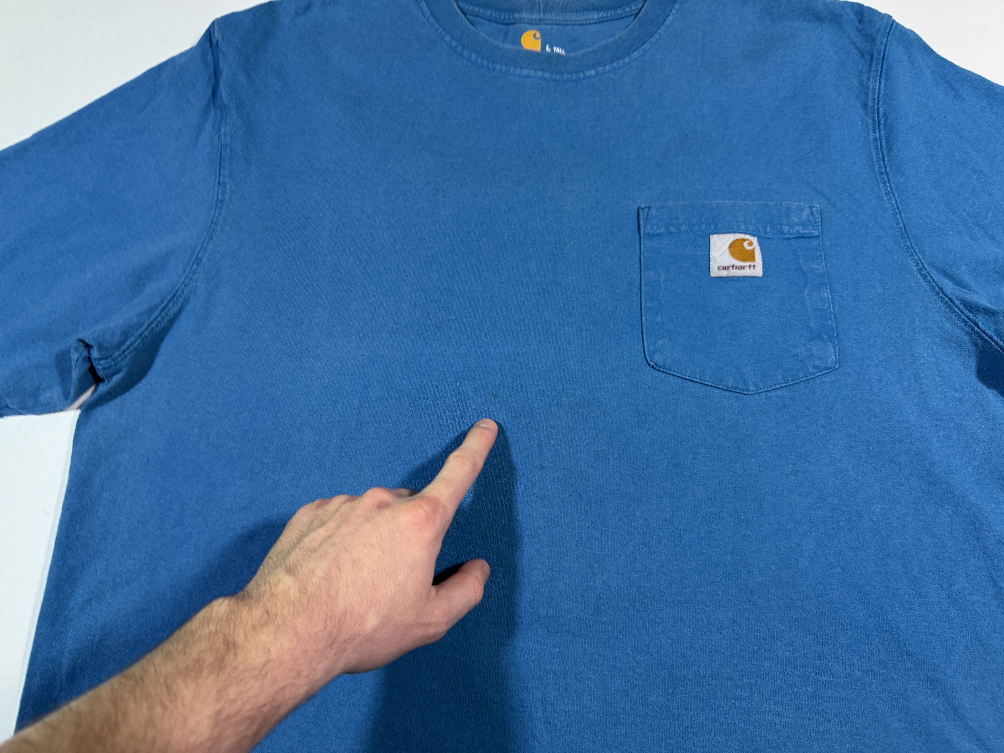 Carhartt × Vintage Vintage Carhartt Basic T-shirt Size US L / EU 52-54 / 3 - 3 Thumbnail
