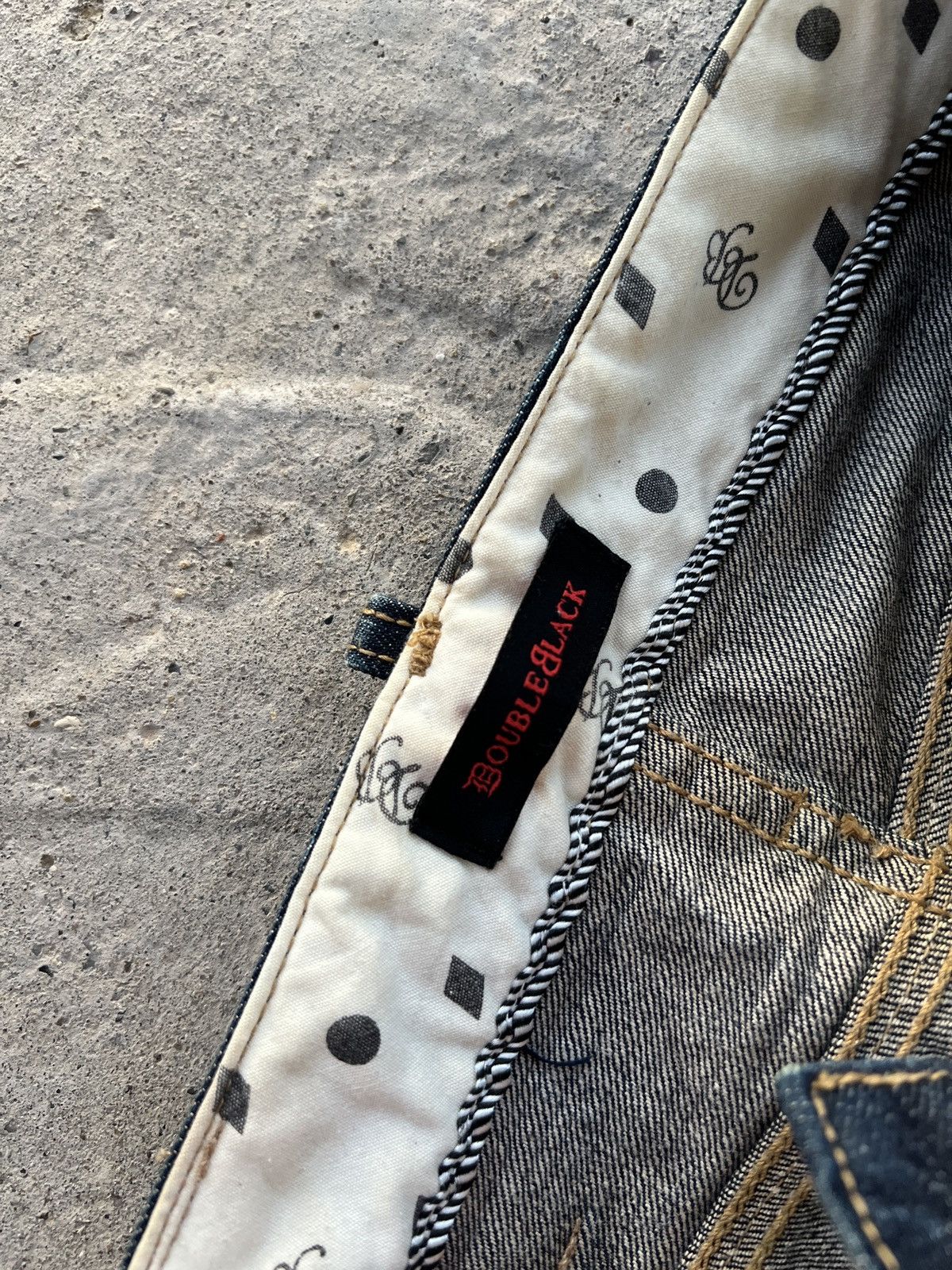 Japanese Brand DoubleBlack Luxury Garment Japanese Fabric Selvedge Jeans Size 32" / US 10 / IT 46 - 9 Thumbnail