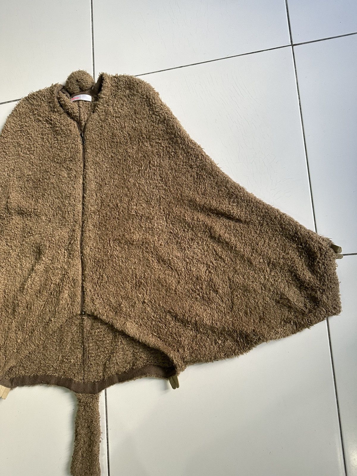 Issey Miyake Ne-net oversized fleece Poncho Size US L / EU 52-54 / 3 - 3 Thumbnail