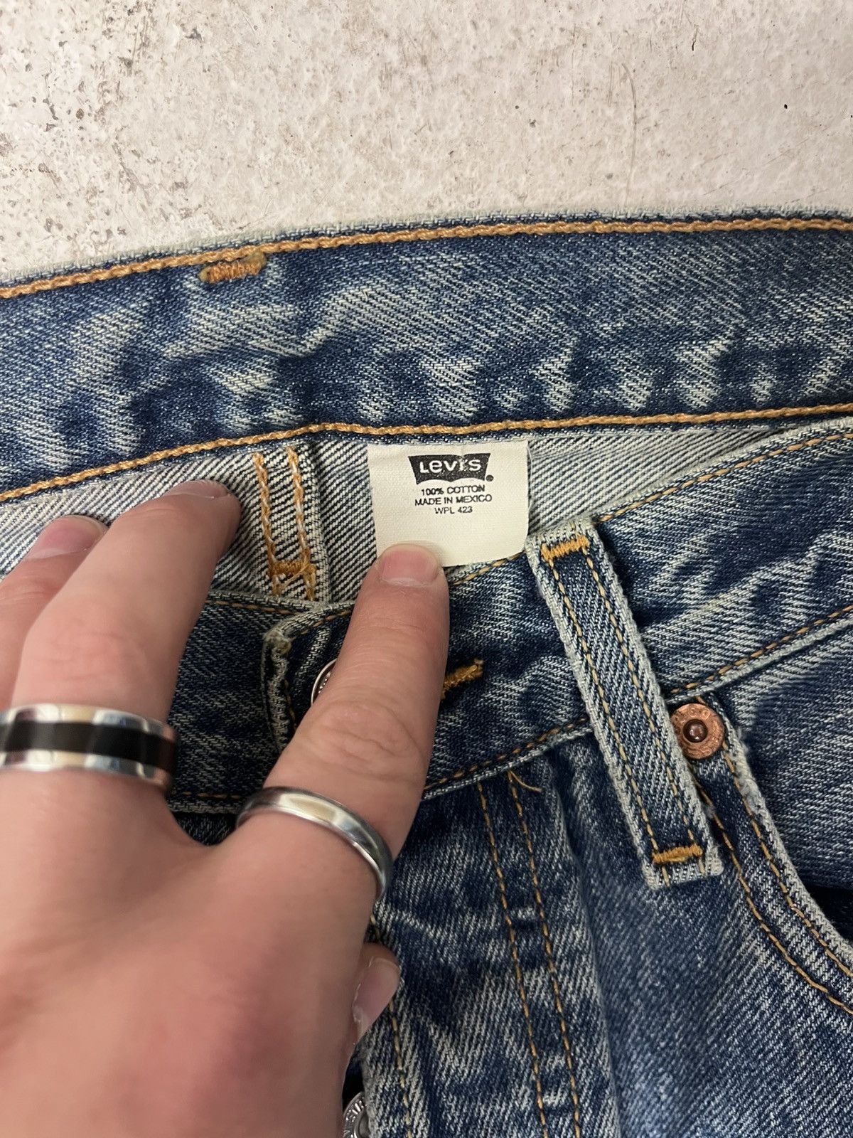 Levi's Vintage levis 501 jeans made in mexico Size US 32 / EU 48 - 4 Thumbnail