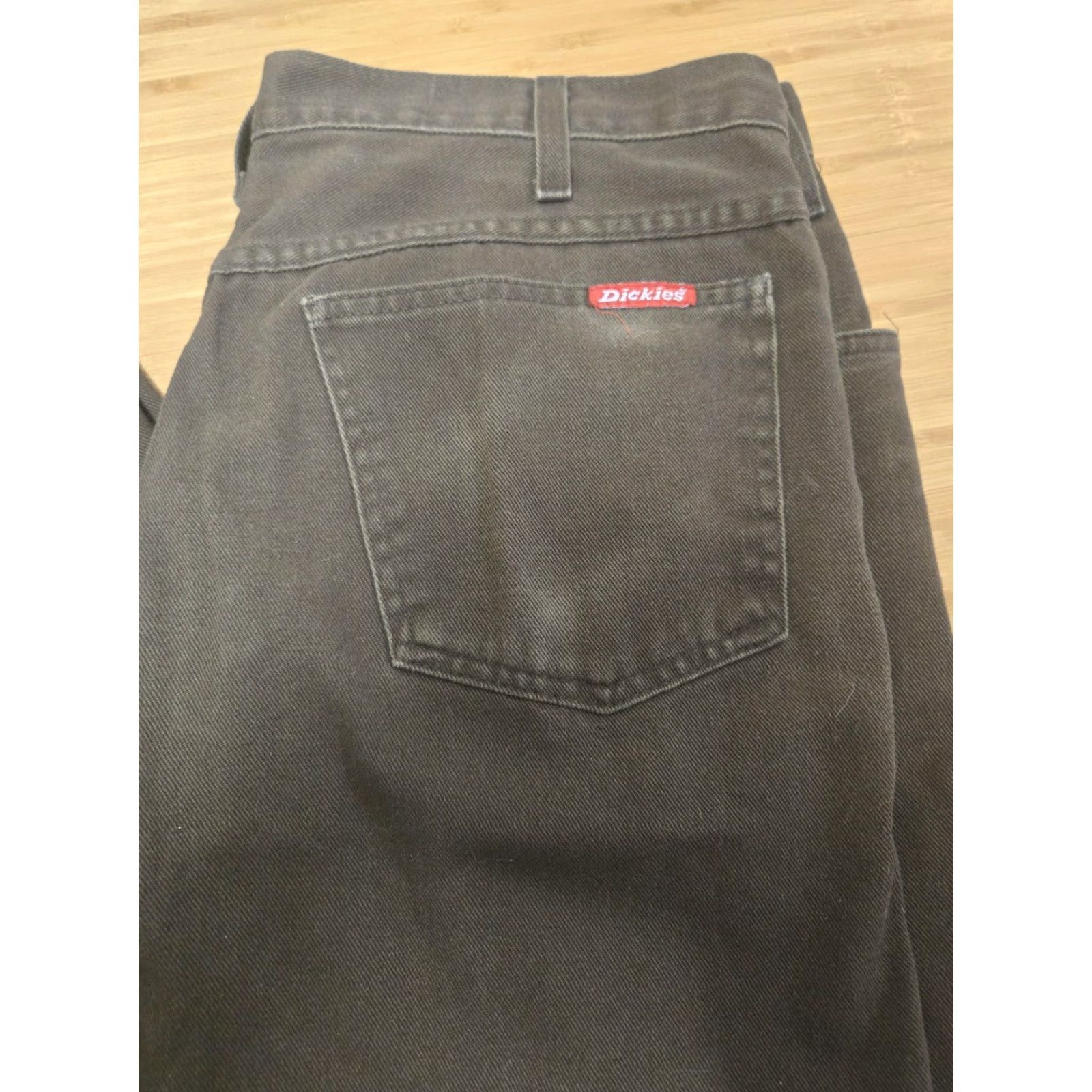 Dickies Dickies Jeans Mens 36x32 Brown Workwear 5 Pocket Straight Pants Durable Twill Size US 36 / EU 52 - 2 Thumbnail