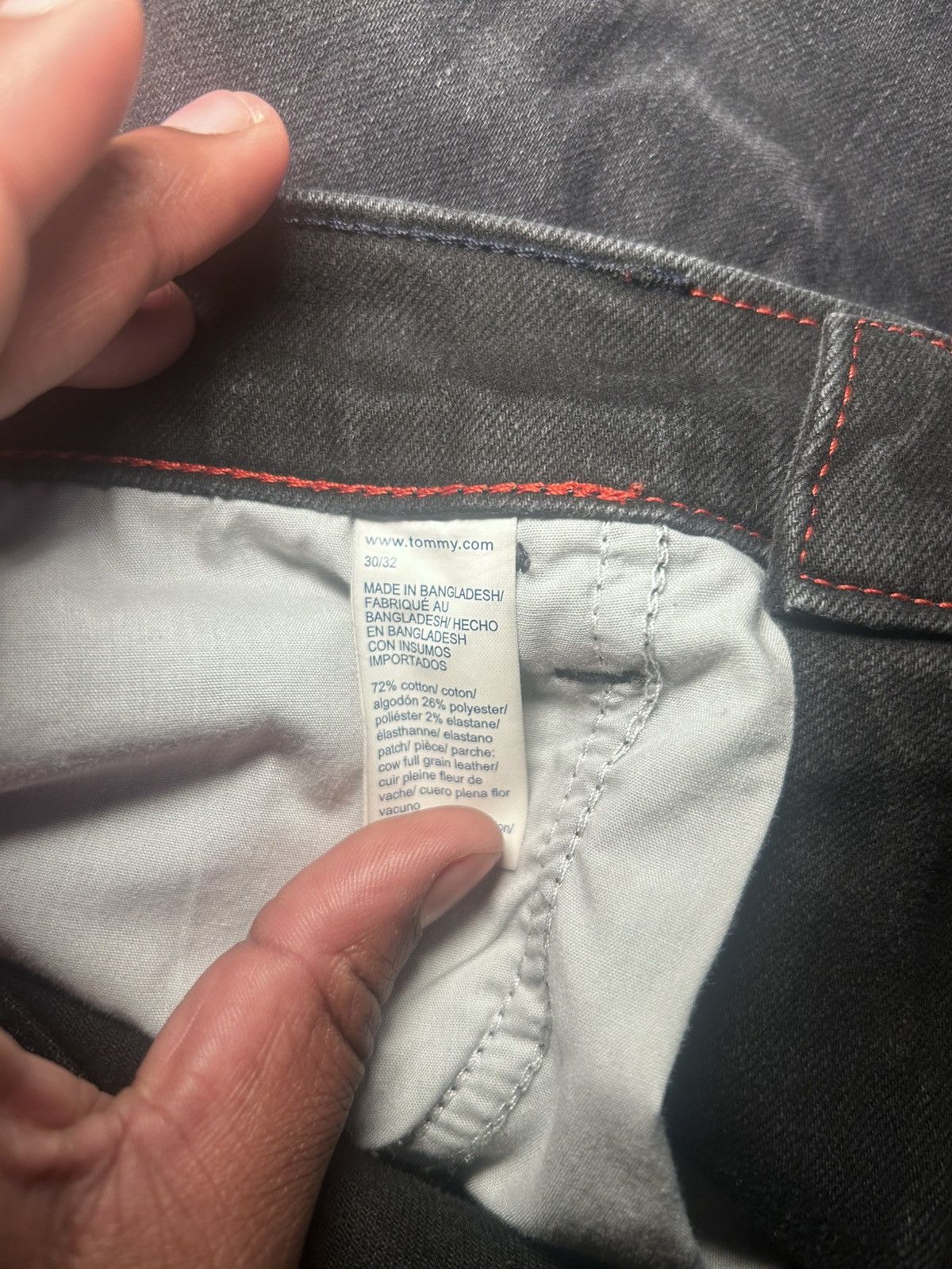 Tommy Hilfiger Vintage Tommy Jeans Size US 30 / EU 46 - 5 Thumbnail