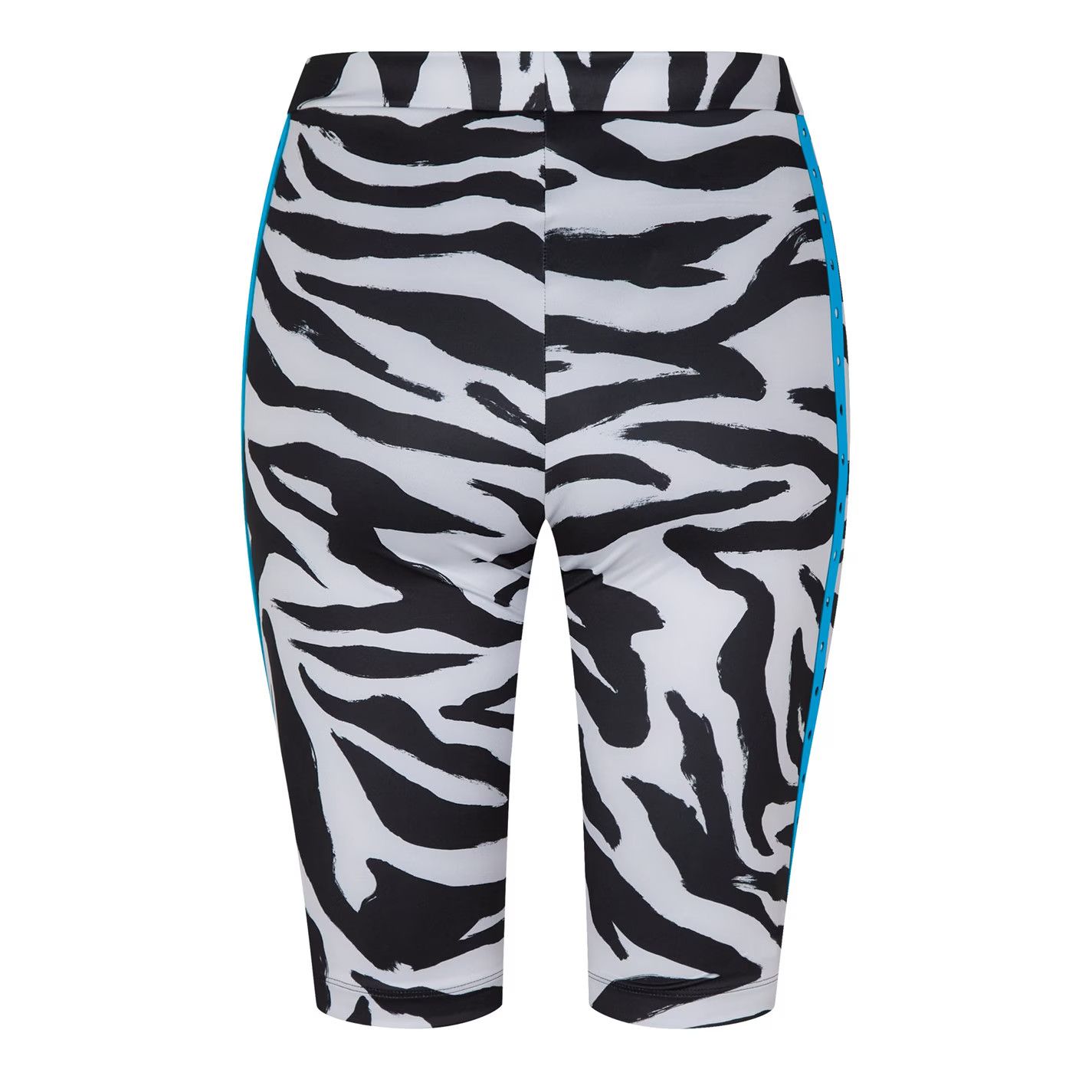 Off-White o1g2r1mq0125 Zebra Cycle Short in Multicolor Size 25" / US 0 / IT 36 - 2 Thumbnail