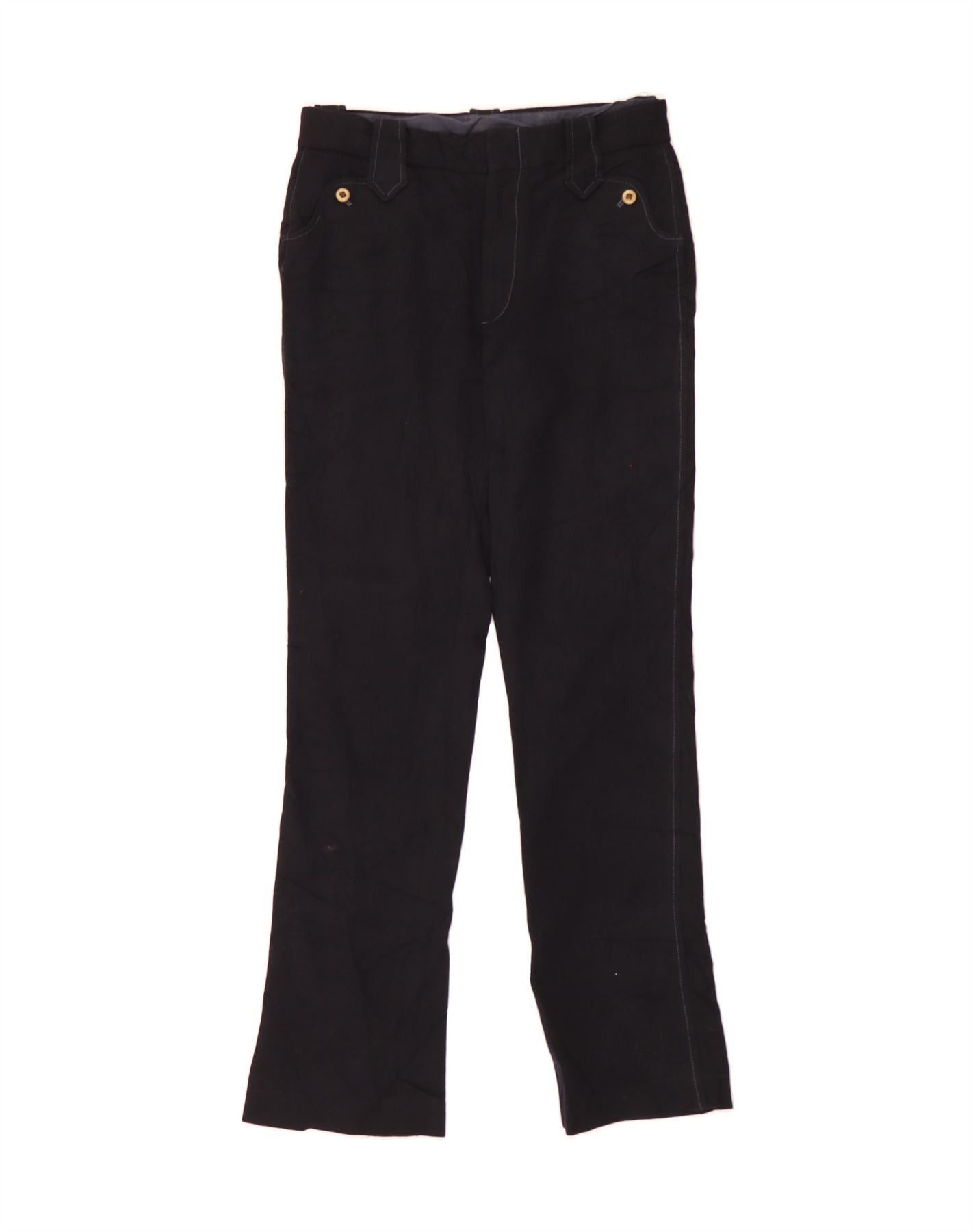 Ralph Lauren Womens Straight Casual Trousers US 6 Medium W30 L32 Navy Blu Size 26" / US 2 / IT 38 - 1 Thumbnail