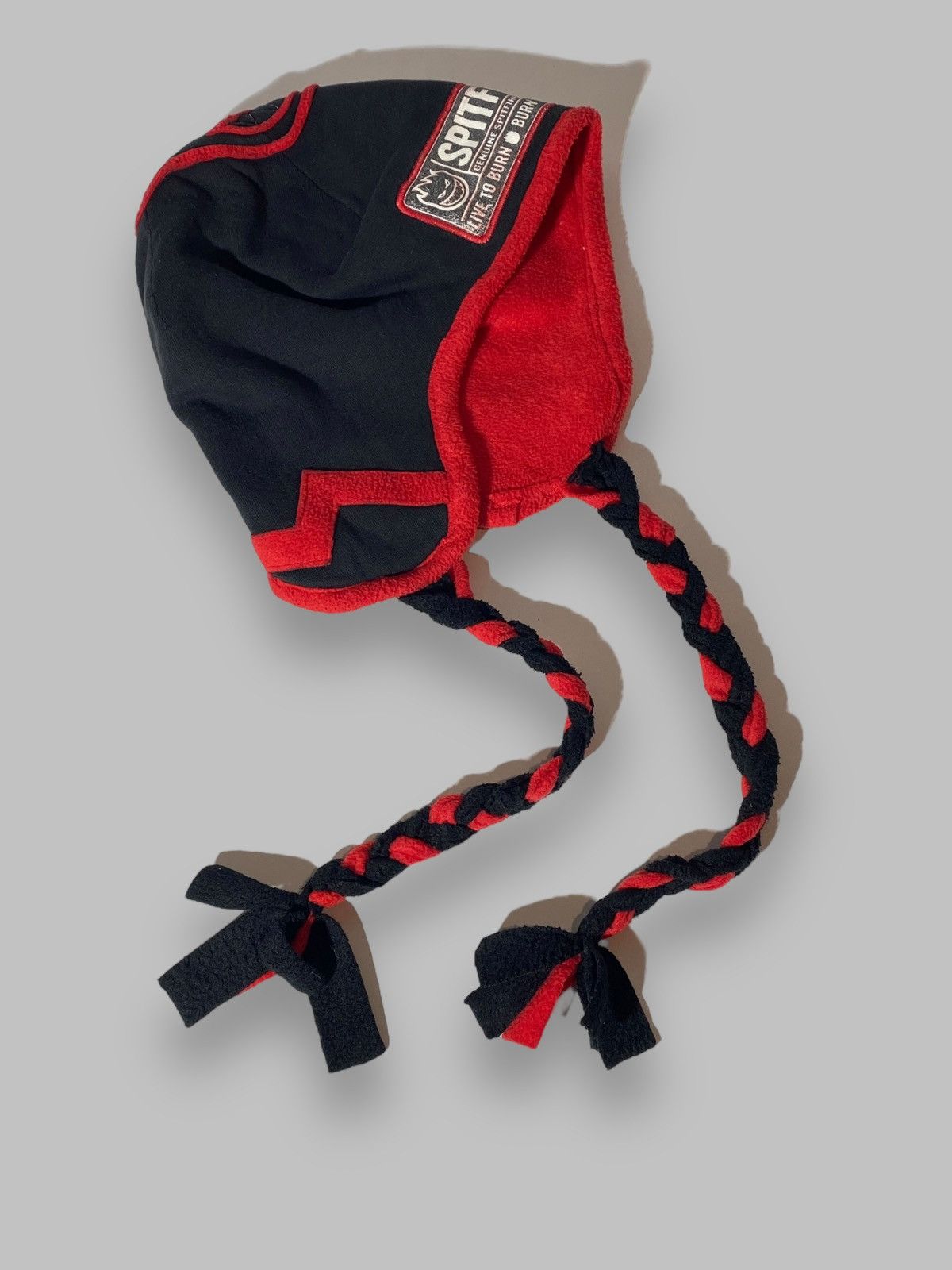 Spitfire Vintage Spitfire skate crazy y2k winter fleece hat Size ONE SIZE - 2 Thumbnail