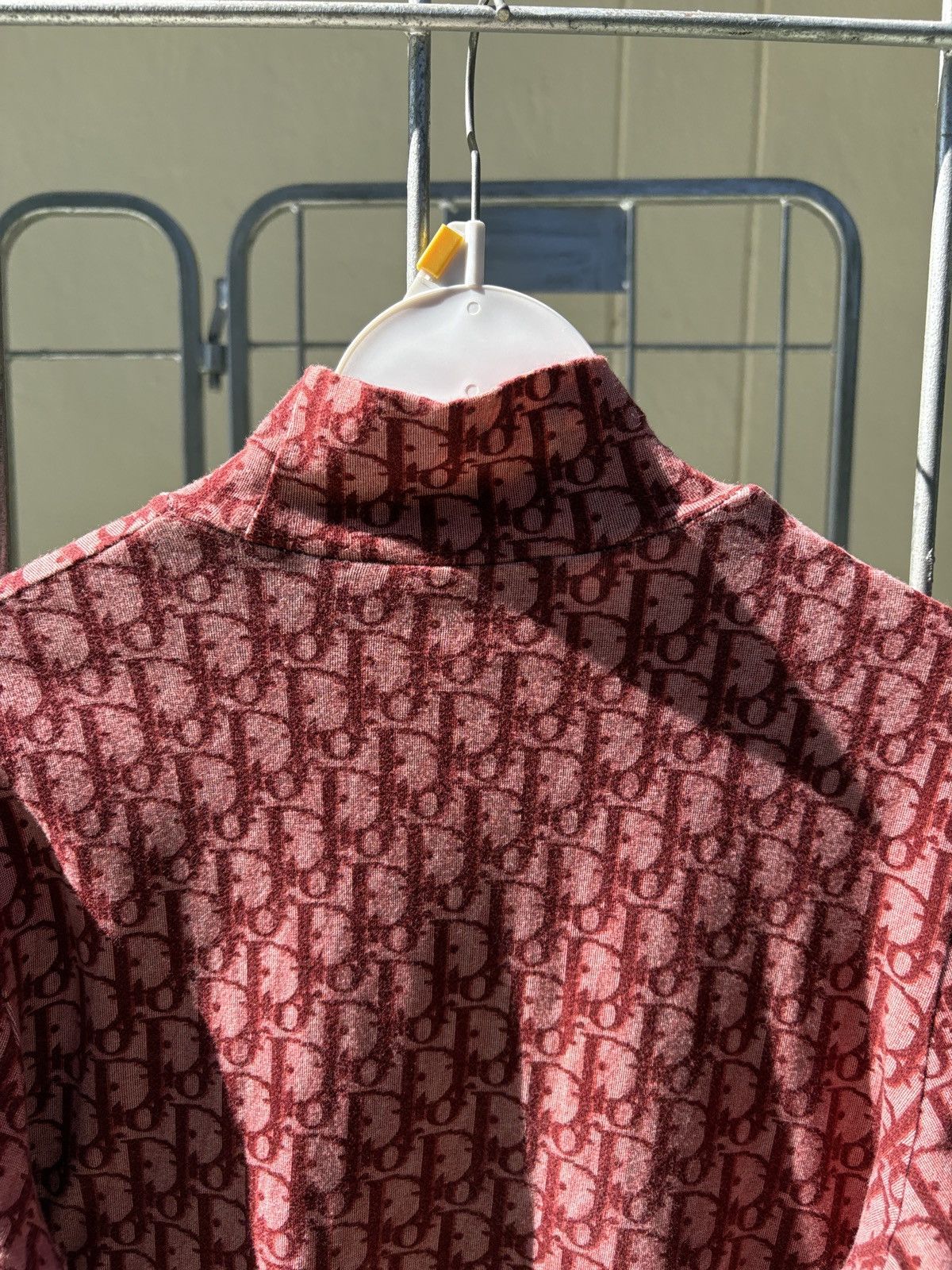 Dior Christian Dior CD Y2K monogram turtleneck long sleeves tee Size L / US 10 / IT 46 - 10 Thumbnail