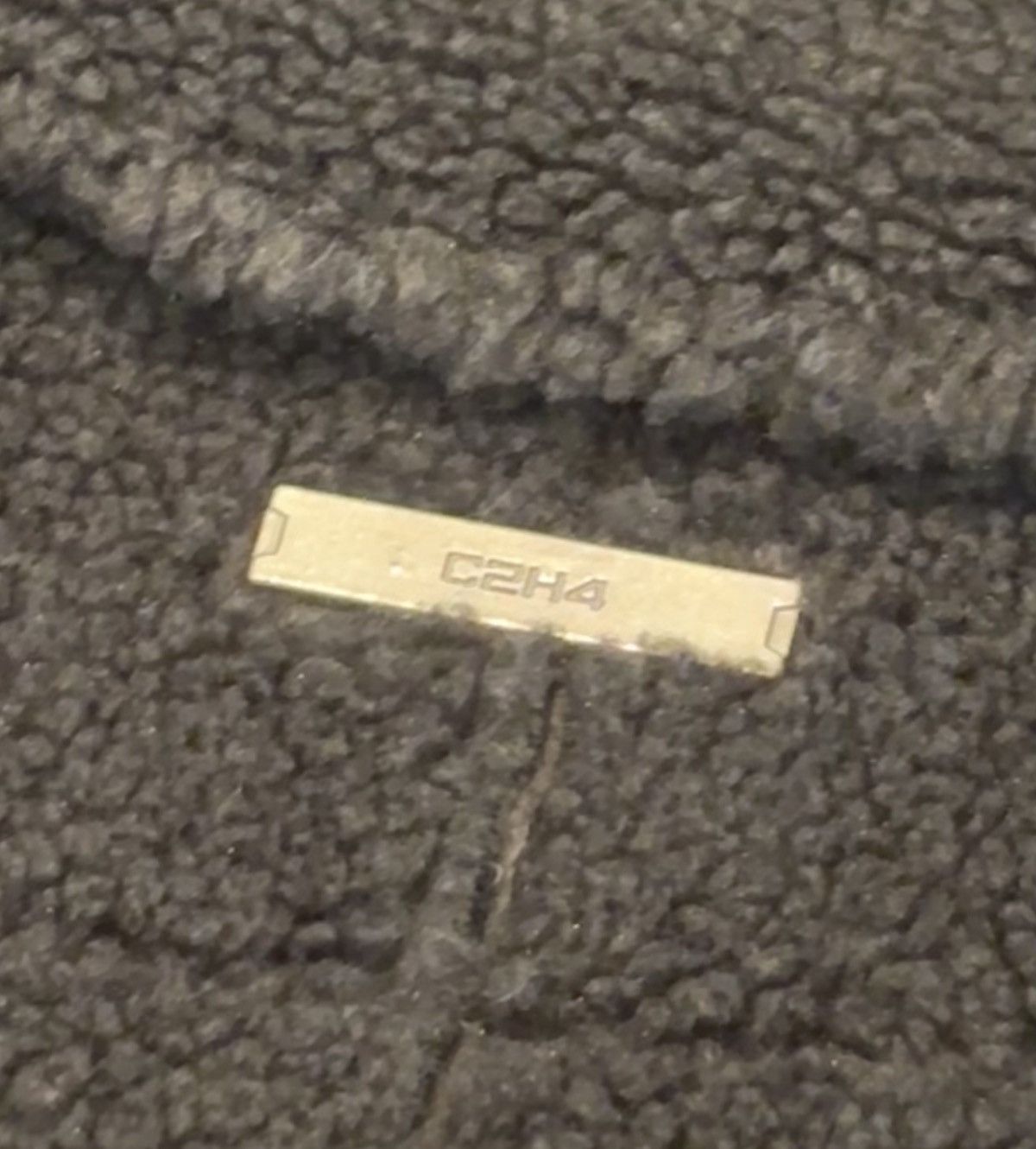 C2H4 Panelled Streamline Shearling Jacket