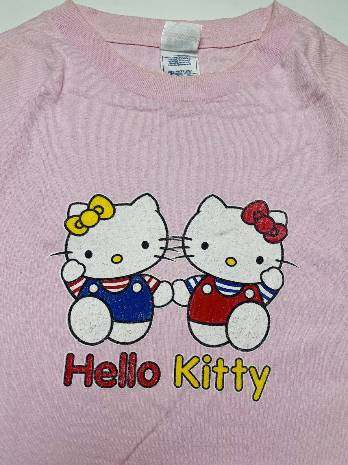Angel Blue 1990s Hello Kitty - Oversized Tee Souvenirs Size US L / EU 52-54 / 3 - 2 Thumbnail