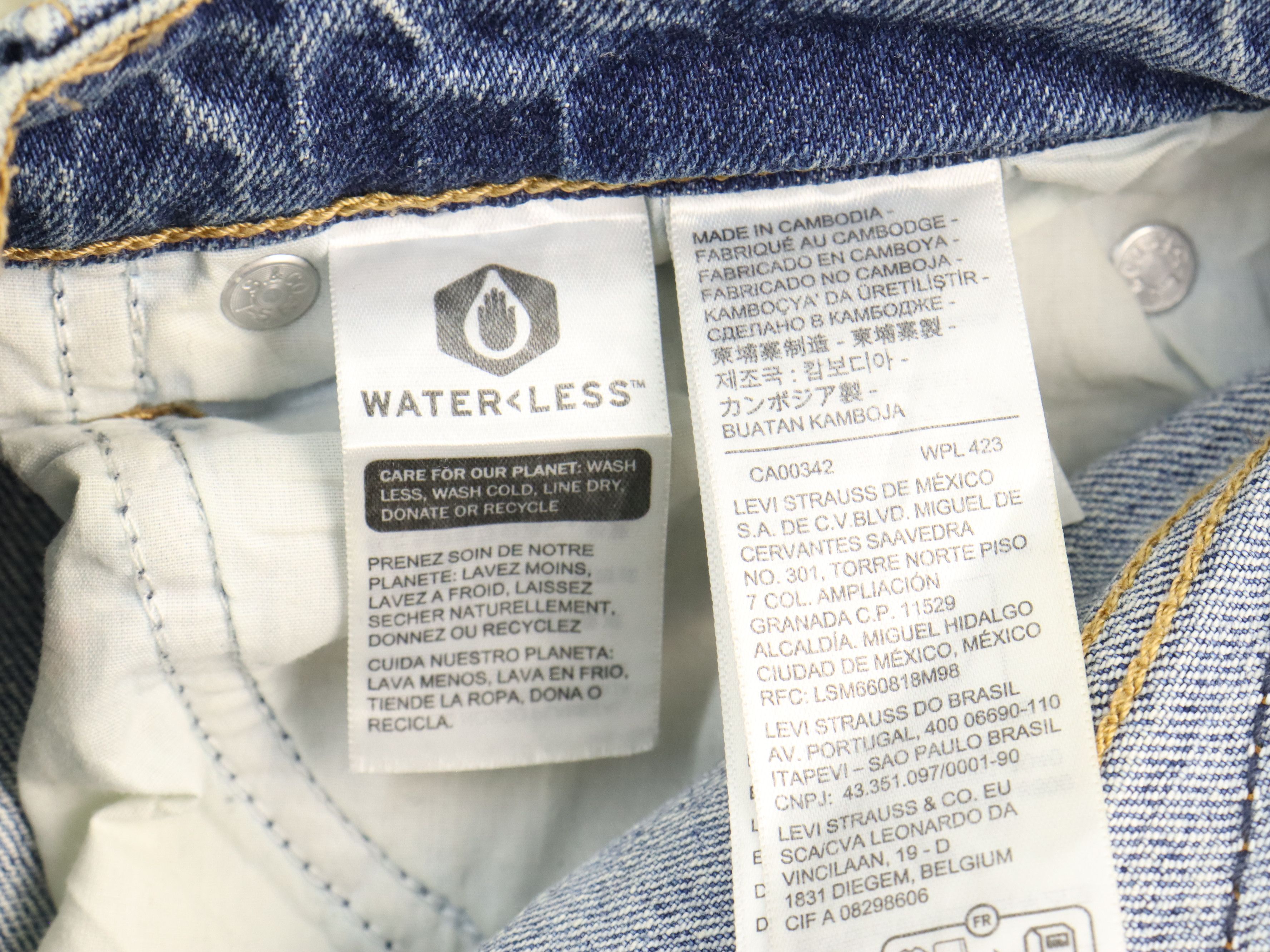 Levi's Levis Big E 70's High Flare Denim Jeans Size US 28 / EU 44 - 20 Thumbnail
