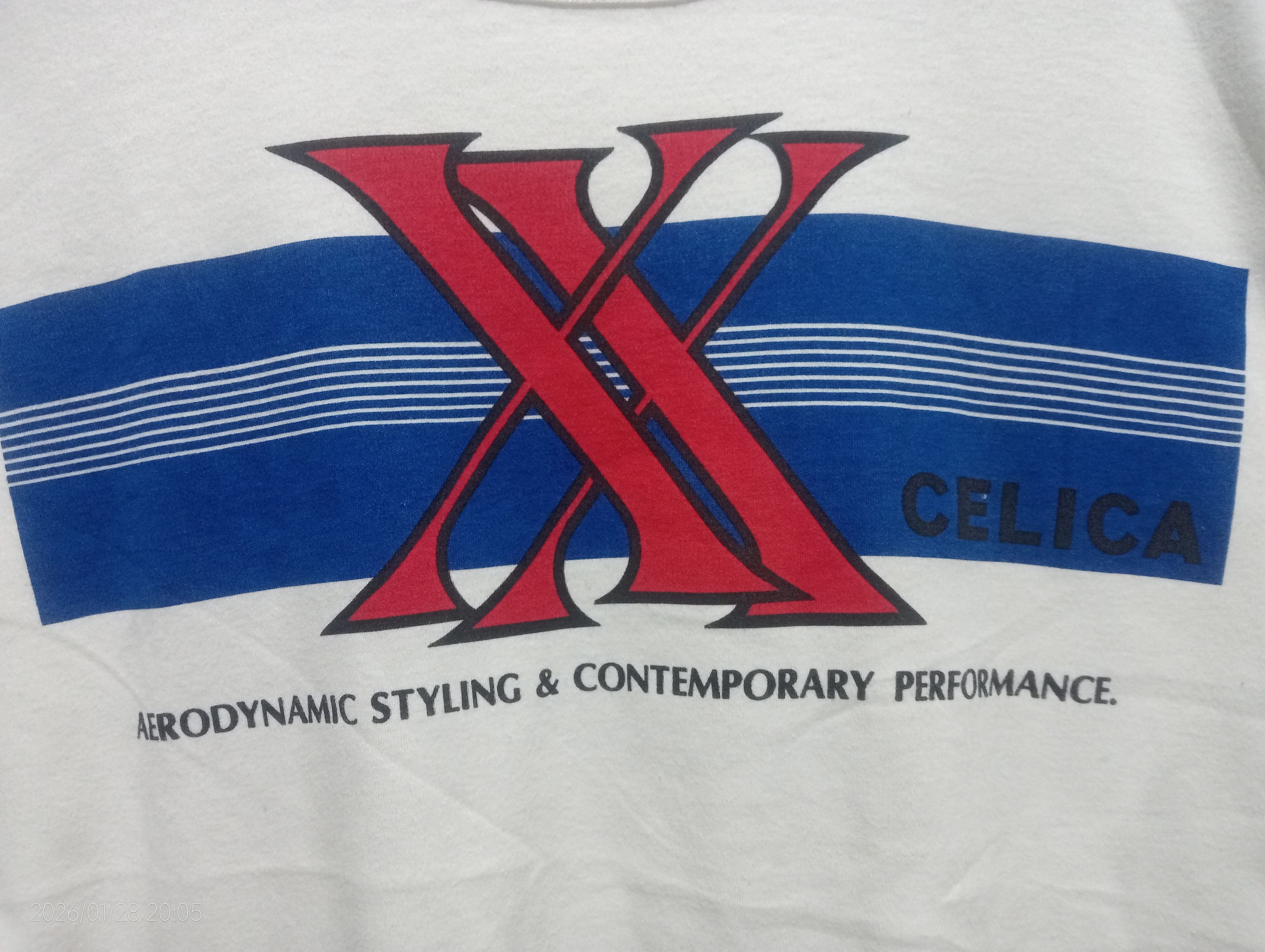 Vintage Vintage '90s Single Stitch Toyota Celica Tee Very Rare Size US S / EU 44-46 / 1 - 2 Thumbnail