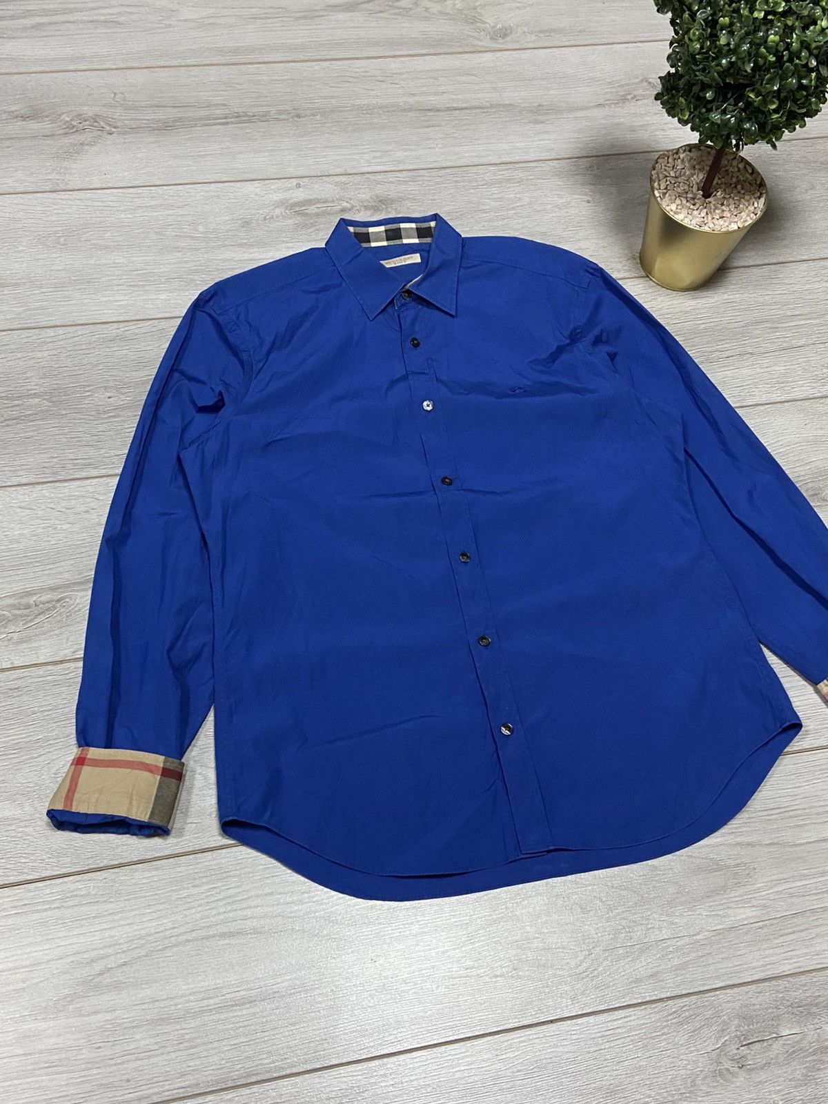 Burberry Burberry Brit vintage shirt nova check buttons Size US L / EU 52-54 / 3 - 2 Thumbnail