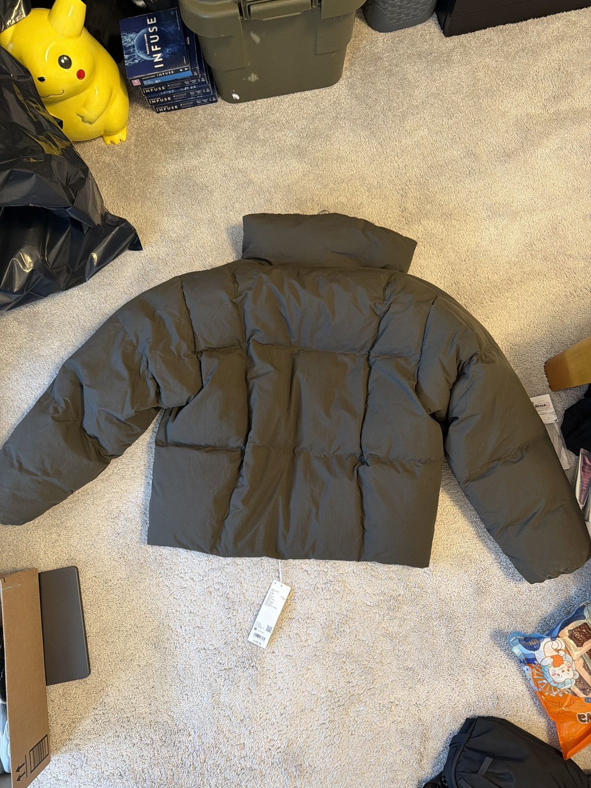 Uniqlo Bnwt uniqlo u padded jacket in olive Size US M / EU 48-50 / 2 - 3 Thumbnail