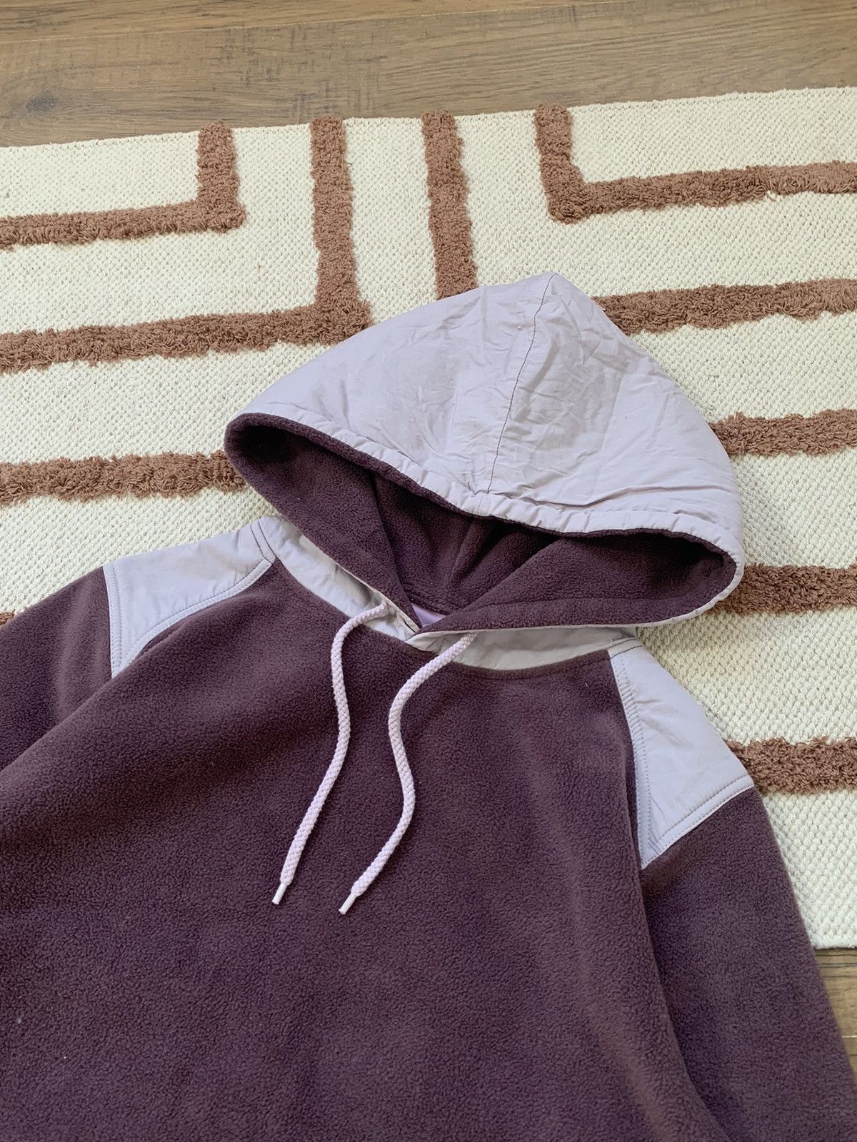 Quiksilver VINTAGE ROXY QUICKSILVER TEDDY STYLE 2000s HOODIE Size S / US 4 / IT 40 - 3 Thumbnail