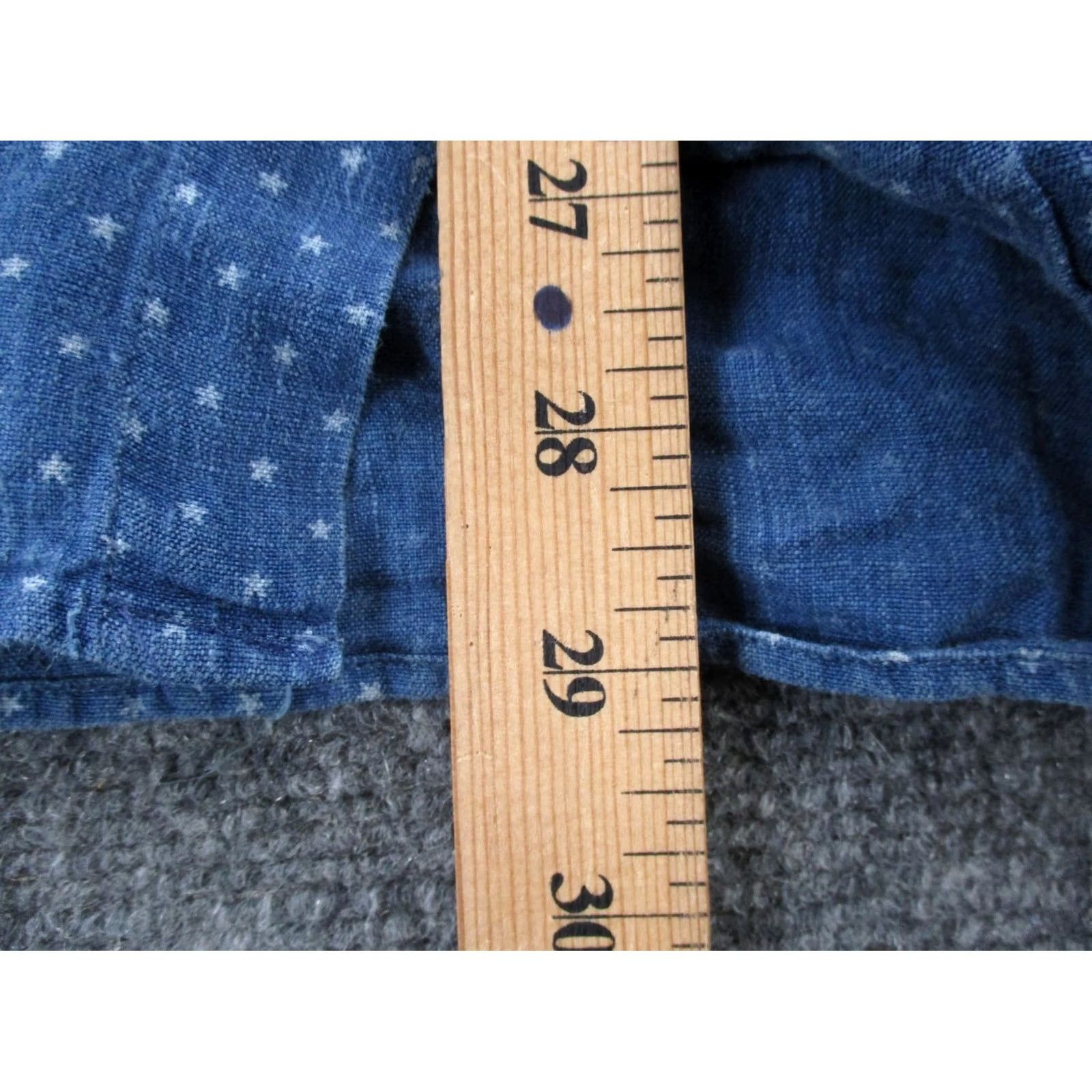 Ralph Lauren Ralph Lauren Shirt Men S Blue Stars Linen Golf Casual Button-Up Size US S / EU 44-46 / 1 - 4 Thumbnail