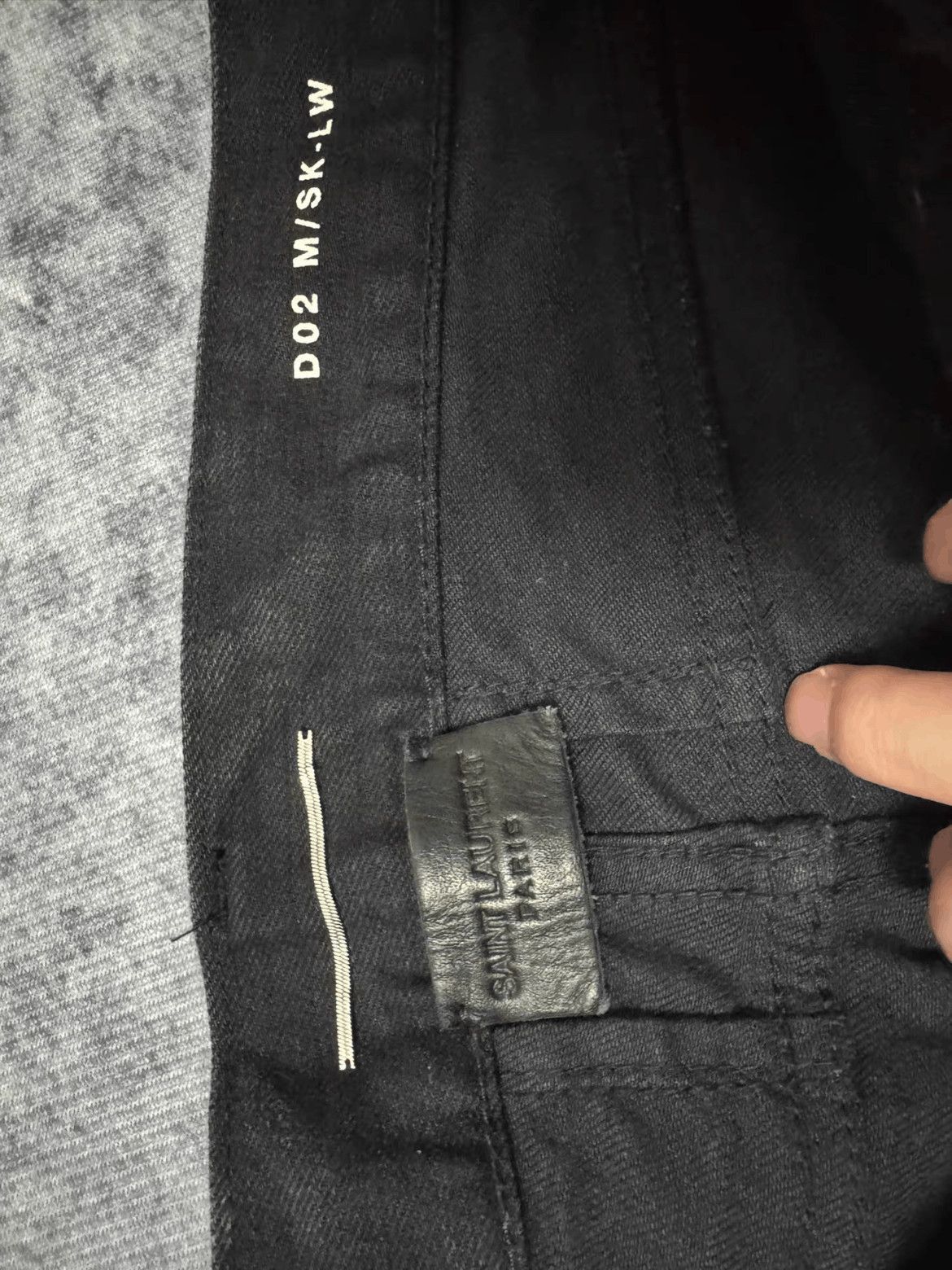 Saint Laurent Paris Saint Laurent Paris by Hedi 16AW Double Cut Denim-2508 Size US 32 / EU 48 - 5 Thumbnail
