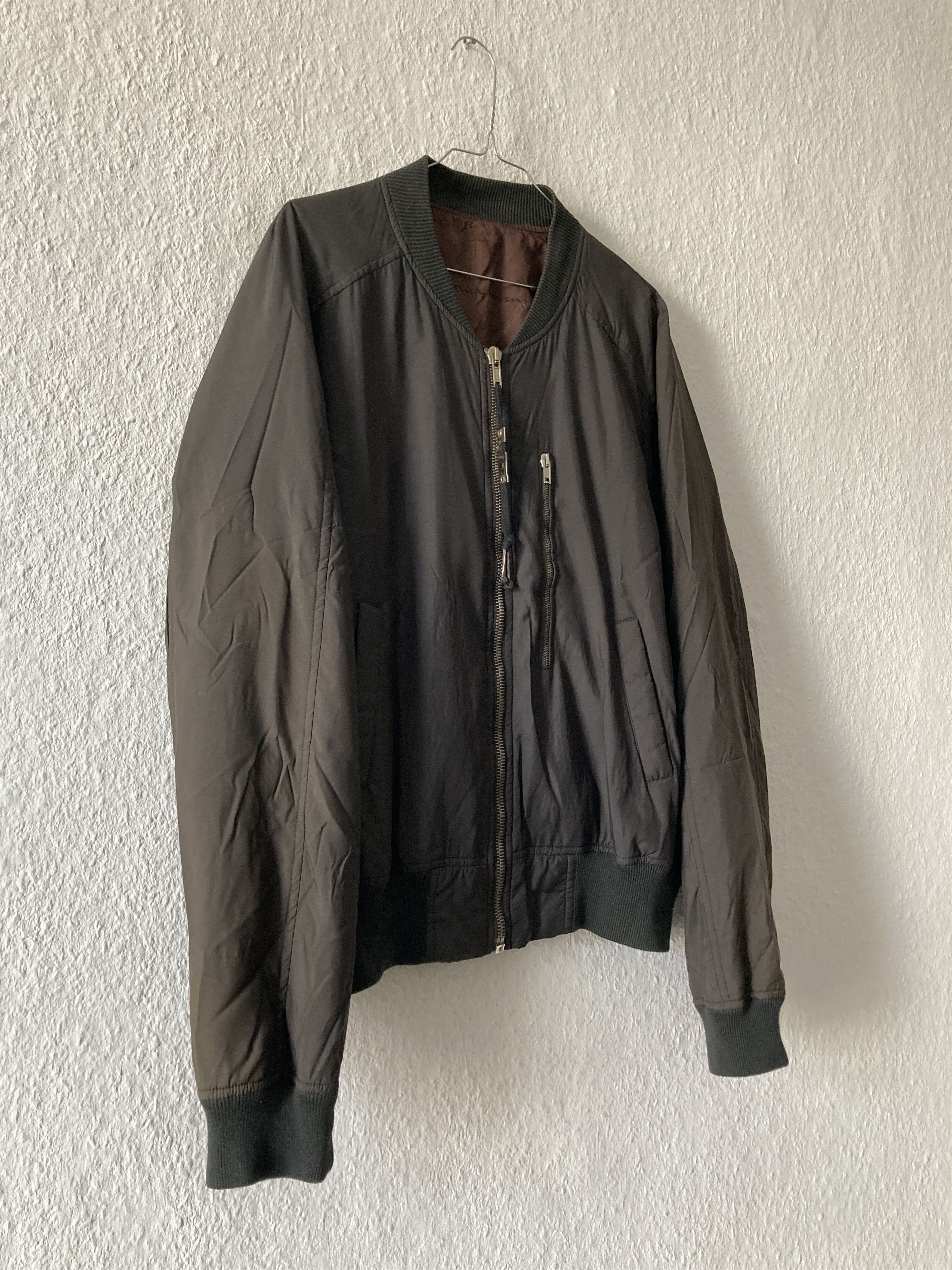 Rick Owens S/S 05 "SCORPIO" Runway Silk Bomber Jacket Rick Owens XL Size US XL / EU 56 / 4 - 7 Thumbnail