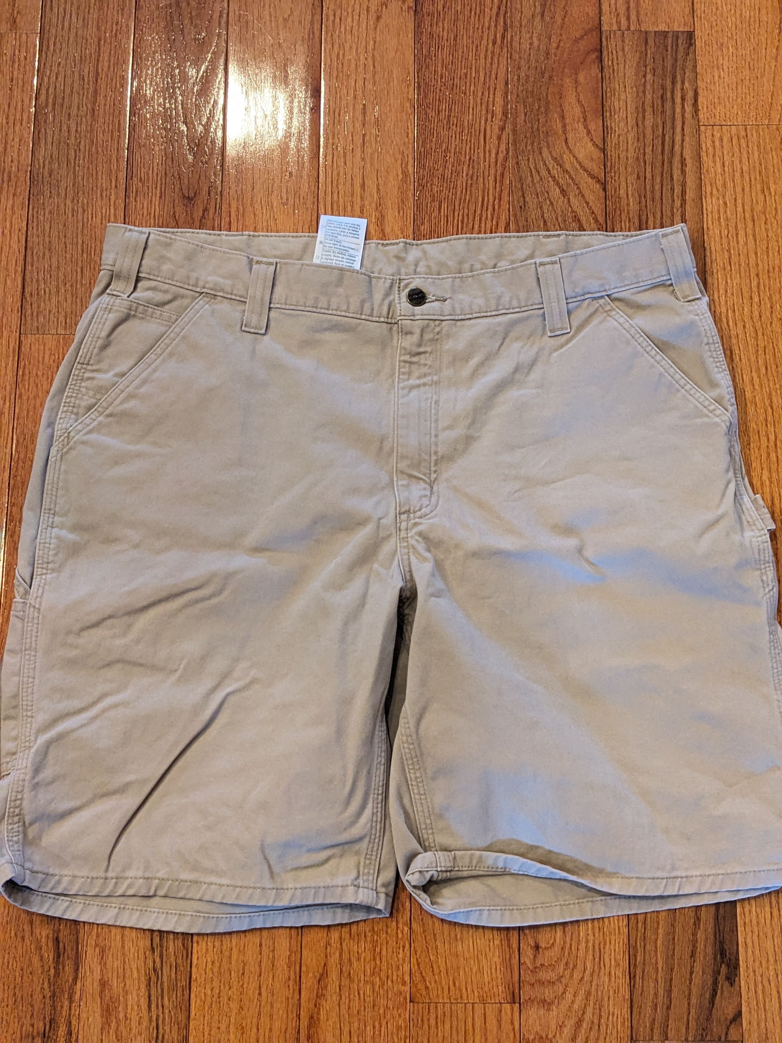 Carhartt × Vintage Carhartt Relaxed Fit Tan Size 40 Shorts Size US 40 / EU 56 - 4 Thumbnail