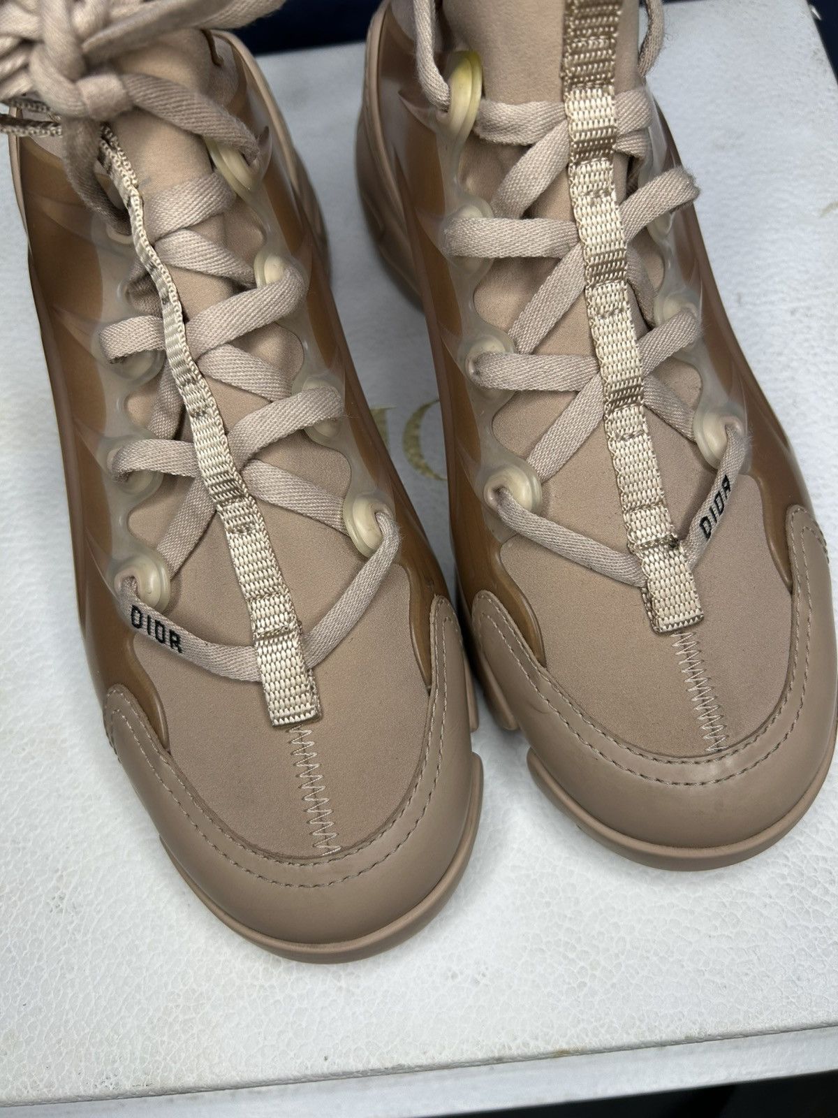 Dior Christian Dior D-Connect Nude Women's Size 36 EU / 6 US Size US 6 / IT 36 - 8 Thumbnail