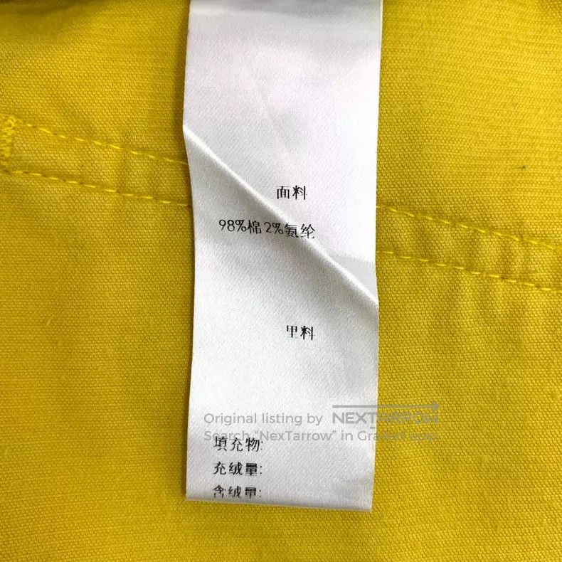 Gucci Gucci Yellow cotton casual trousers Size 25" / US 0 / IT 36 - 8 Thumbnail