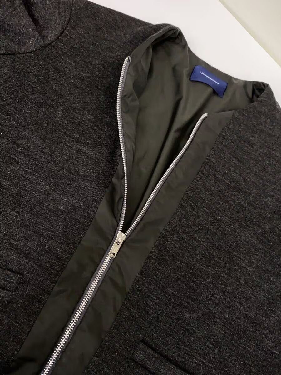 Undercover Hybrid Nylon Zip Knit Cardigan Size US M / EU 48-50 / 2 - 5 Thumbnail