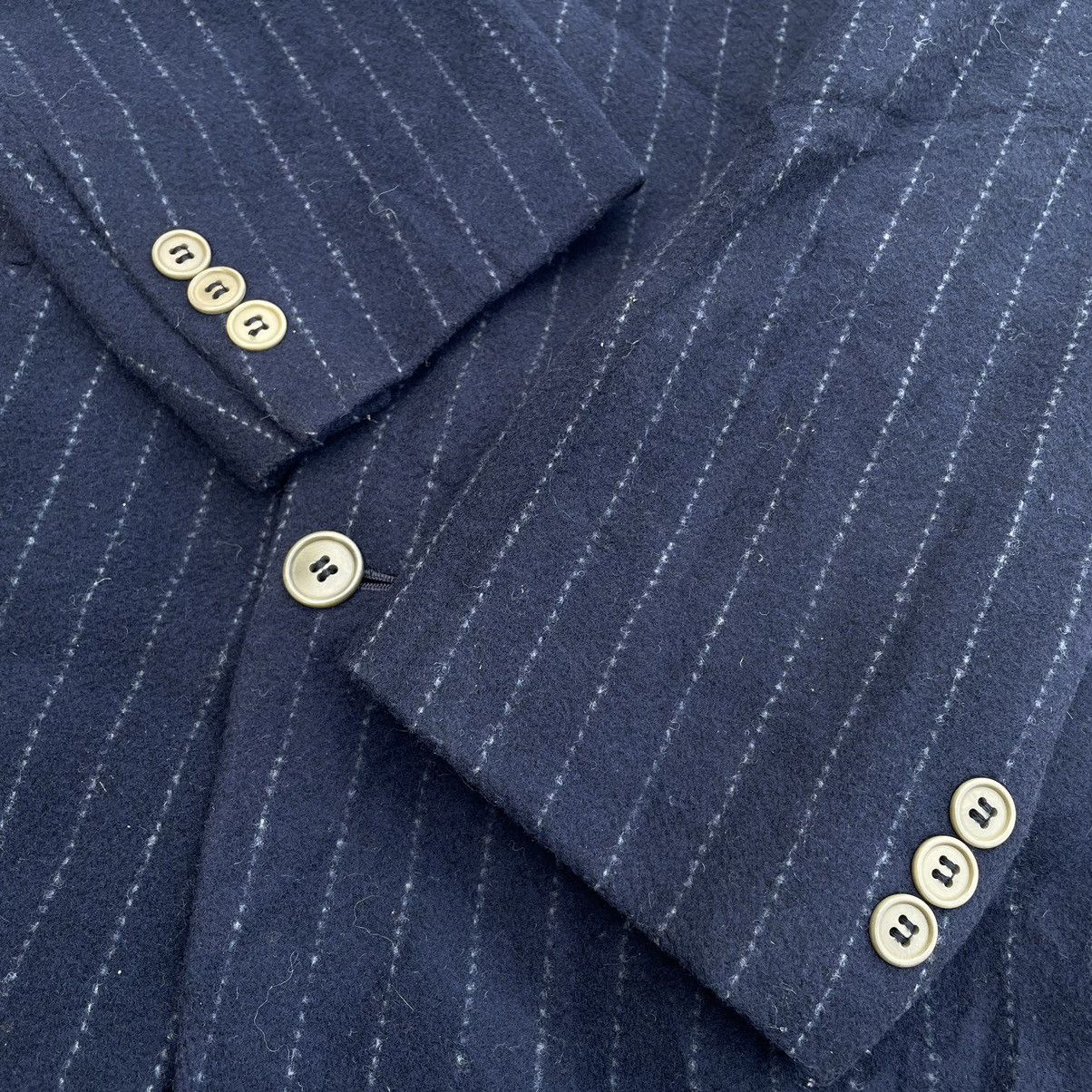 Paul Smith × Vintage PAUL SMITH LONDON STRIPES PADDED WOOL BLAZER JACKET Size US M / EU 48-50 / 2 - 12 Thumbnail