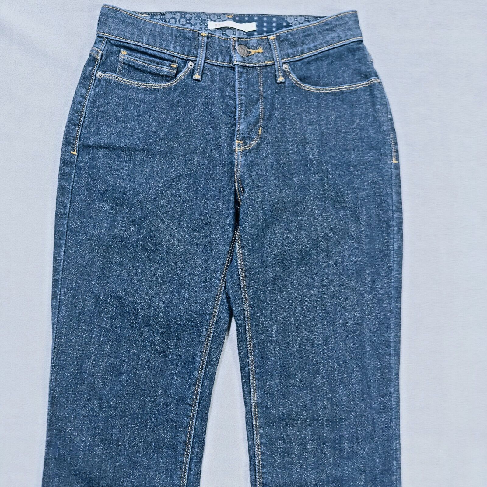 Levi's Womens Levis 525 Perfect Straight Slim Stretch Jeans Sz 4 Size 27" / US 4 / IT 40 - 3 Thumbnail