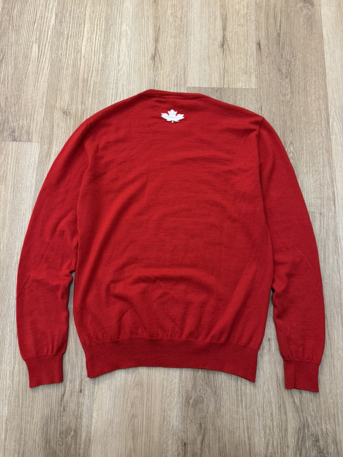 Dsquared2 Dsquared2 Born in Canada Made in Italy Wool Sweater M/L Size US L / EU 52-54 / 3 - 2 Thumbnail