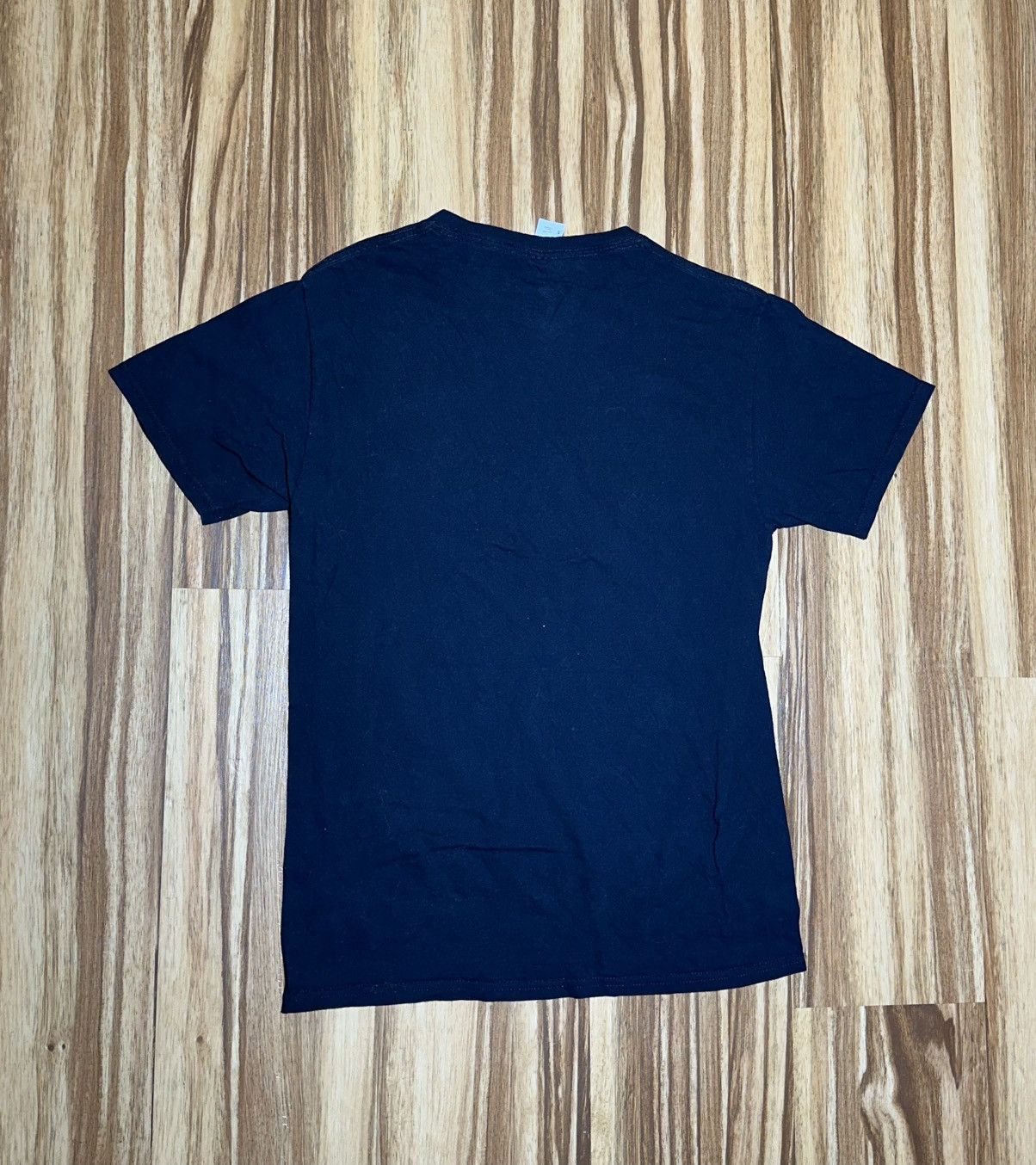 Fruit Of The Loom Vint. Inhale Exhale Fruit of the Loom Black HD Cotton TShirt Size US S / EU 44-46 / 1 - 4 Thumbnail