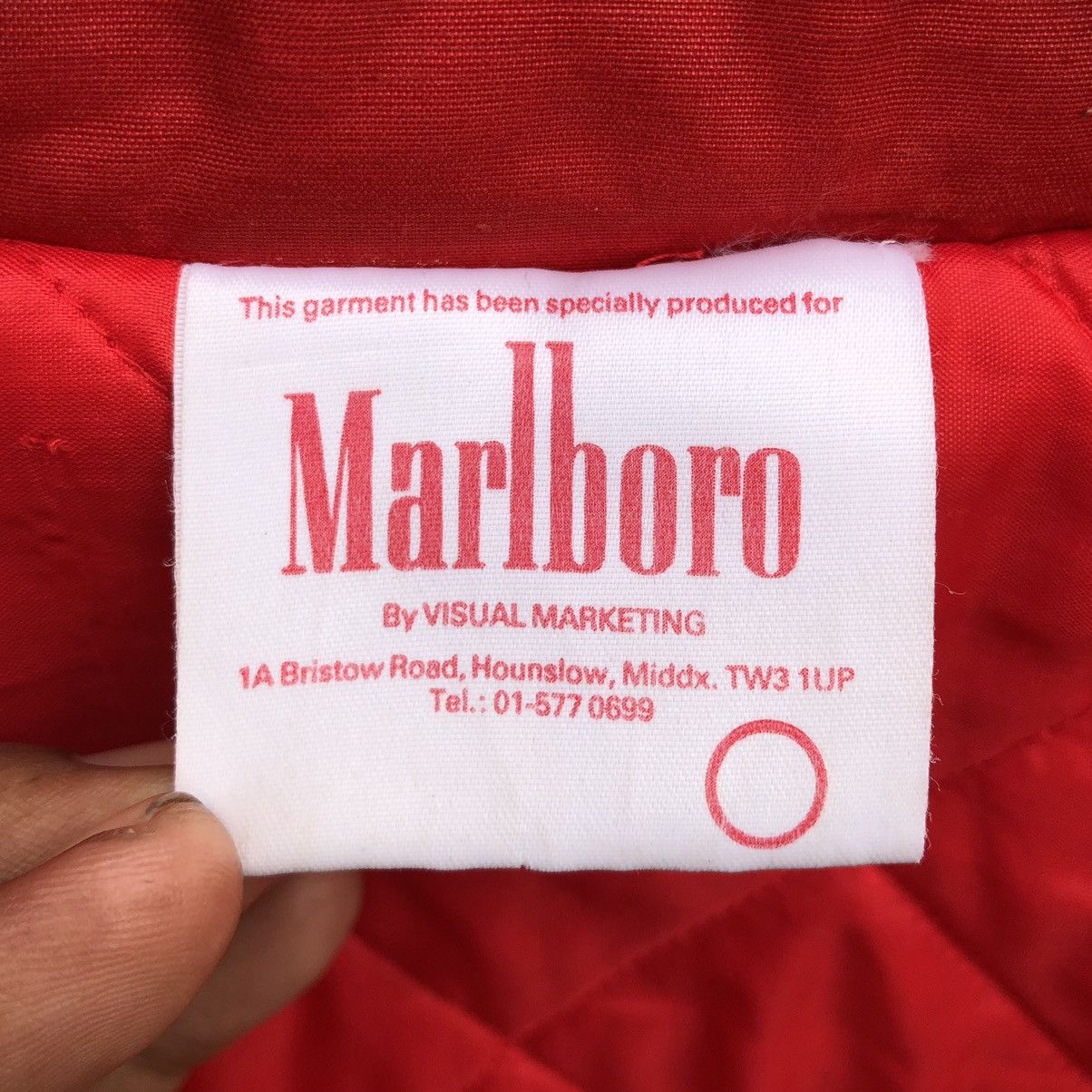 Marlboro Vintage 90s Marlboro Big Logo Racing Bomber Jacket Size US L / EU 52-54 / 3 - 20 Thumbnail