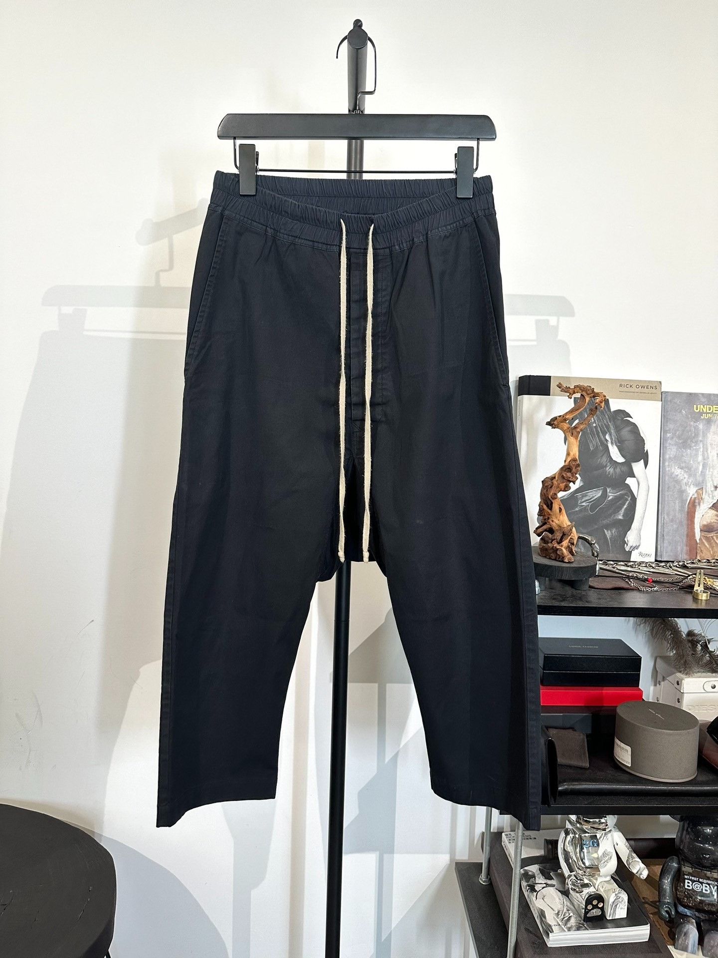 Rick Owens Rick Owens Drawstring Cropped Pants 46 Size US 30 / EU 46 - 1 Thumbnail