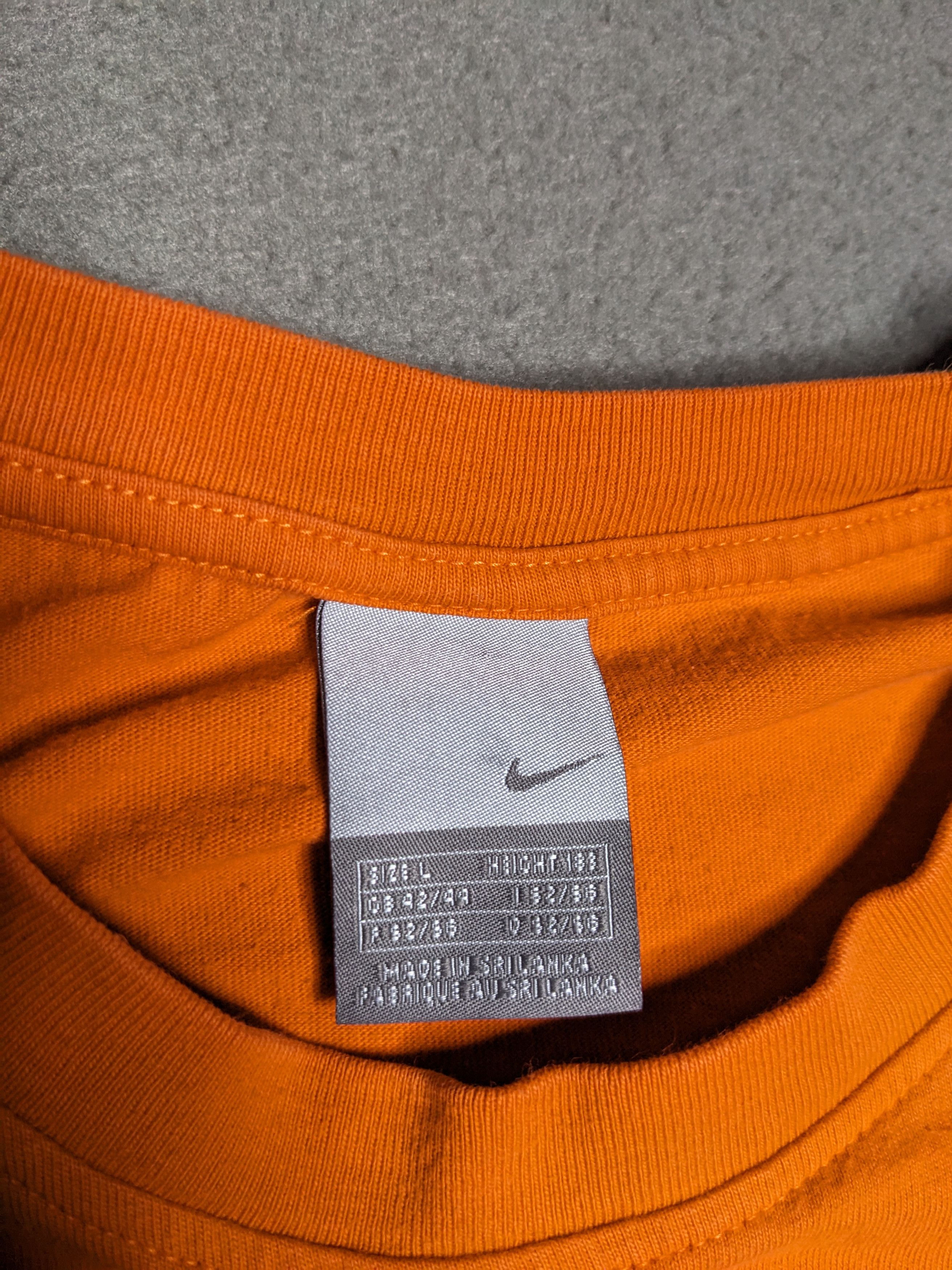 Nike VTG Y2K Nike Netherlands National Team Graphic Shirt Large Size US L / EU 52-54 / 3 - 8 Thumbnail