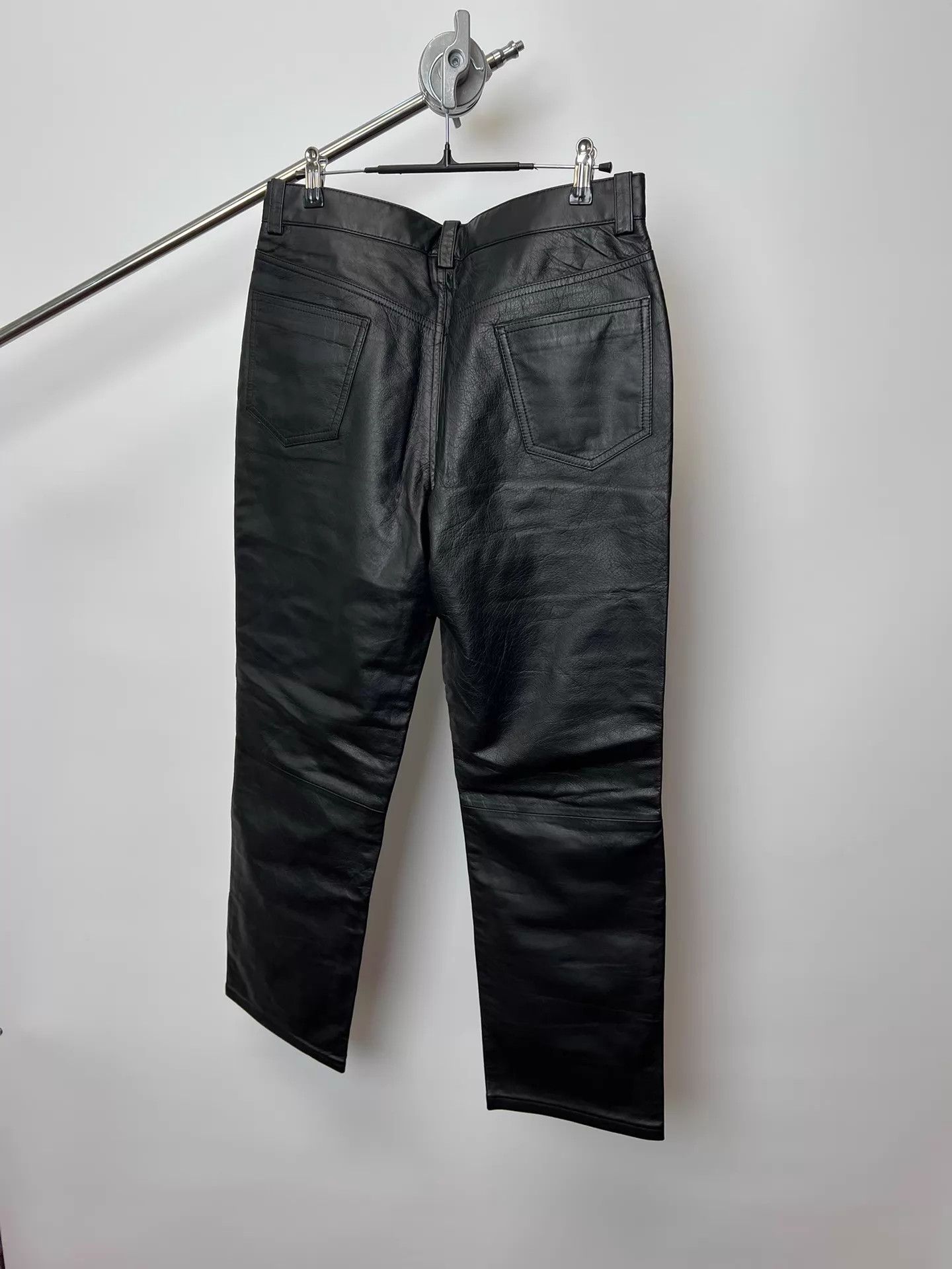 Yohji Yamamoto Yohji Yamamoto aar cowhide leather pants Size US 38 / EU 54 - 5 Thumbnail