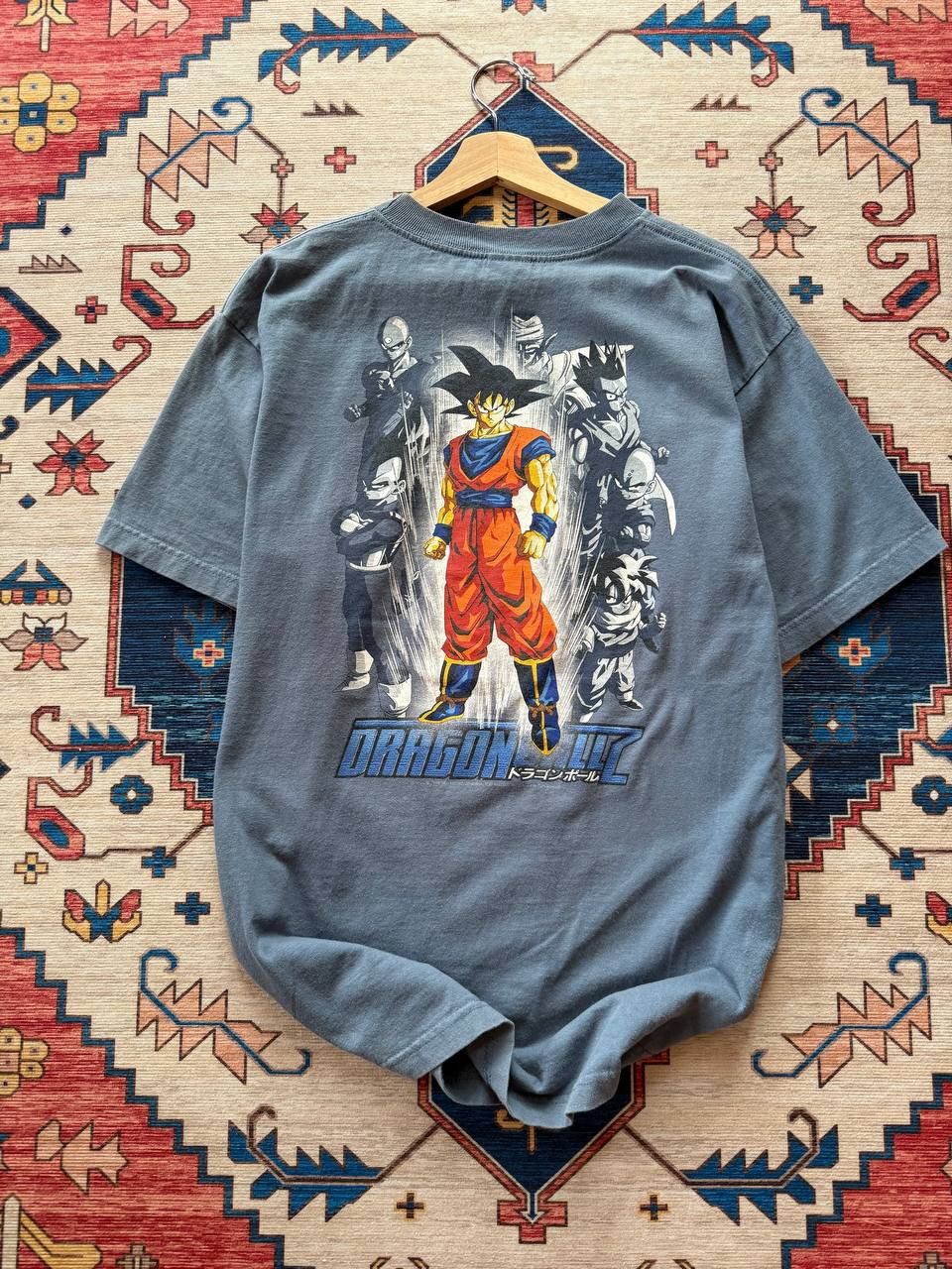 Anime Vtg DBZ 1998 Dragon Ball Z Goku and the Z fighter T-shirt Size US L / EU 52-54 / 3 - 1 Thumbnail