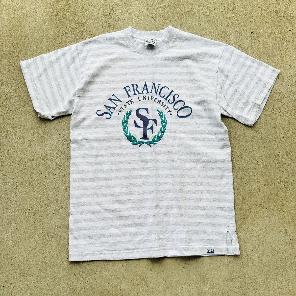 Gear for Sports Vintage San Fransisco State University T Shirt 90s Size US M / EU 48-50 / 2 - 1 Thumbnail