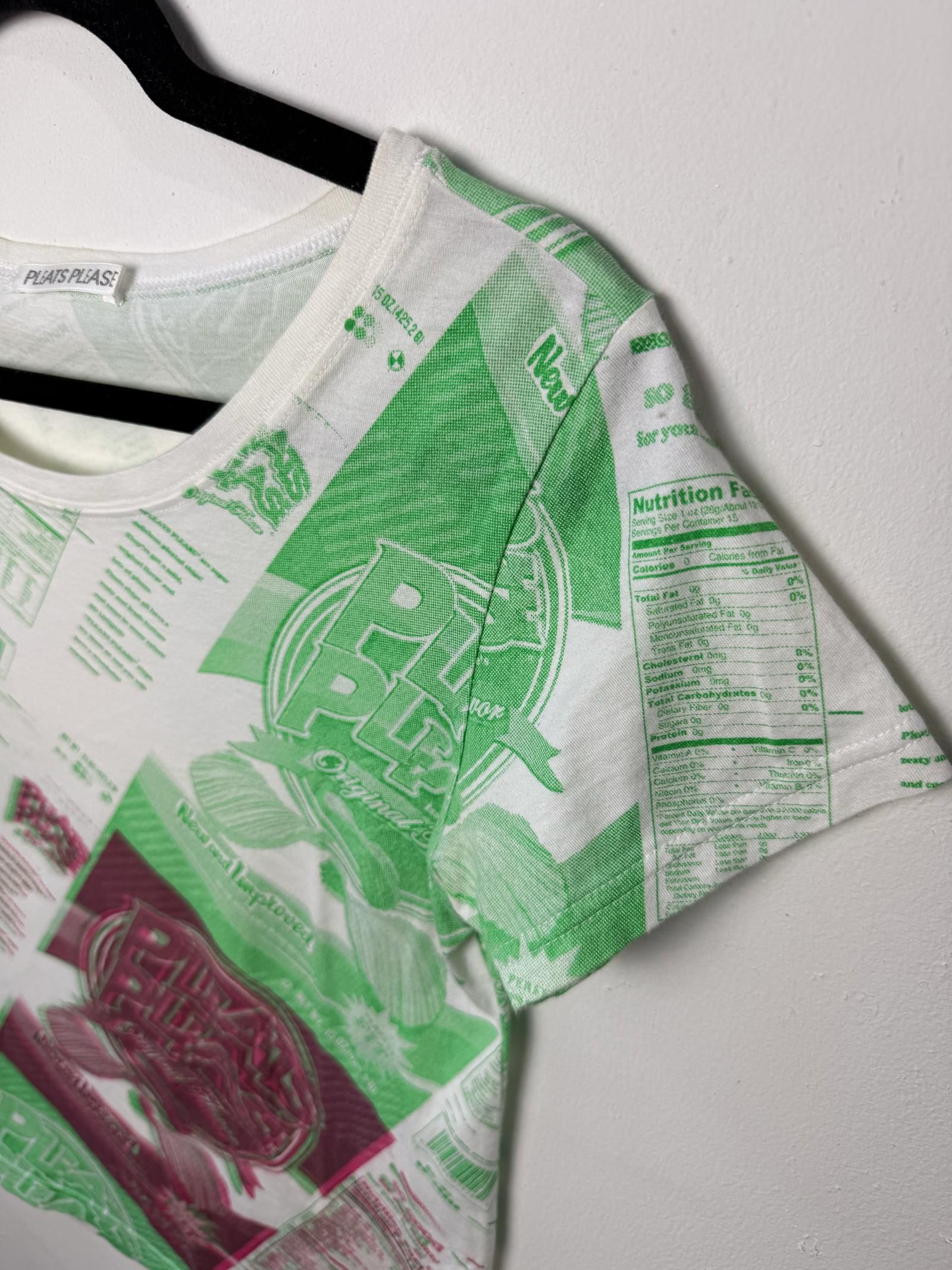 Issey Miyake Rare Issey Miyake Pleats Please Logo Tee Size S / US 4 / IT 40 - 3 Thumbnail