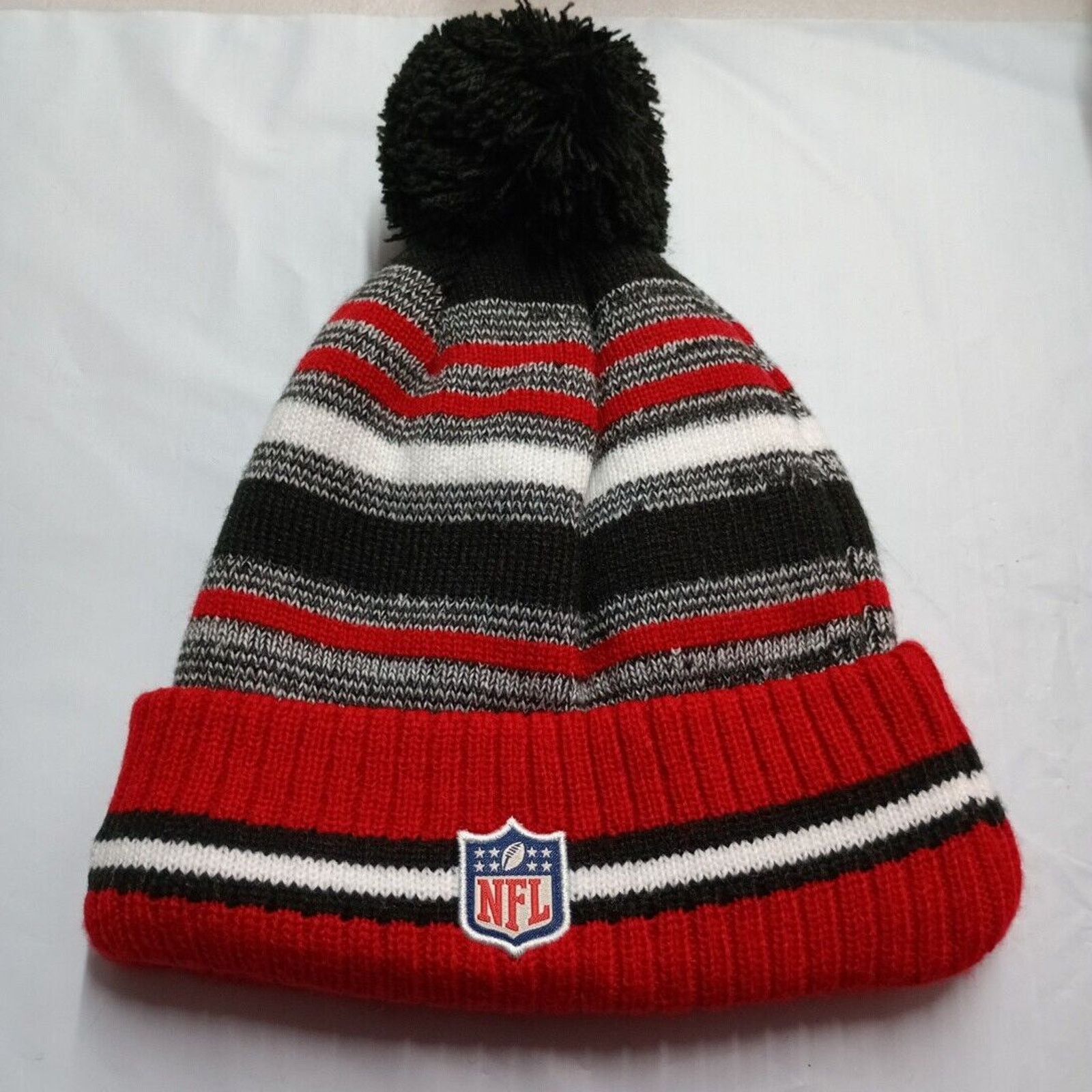 New Era Atlanta Falcons New Era NFL Sideline Knit Beanie Size ONE SIZE - 2 Thumbnail